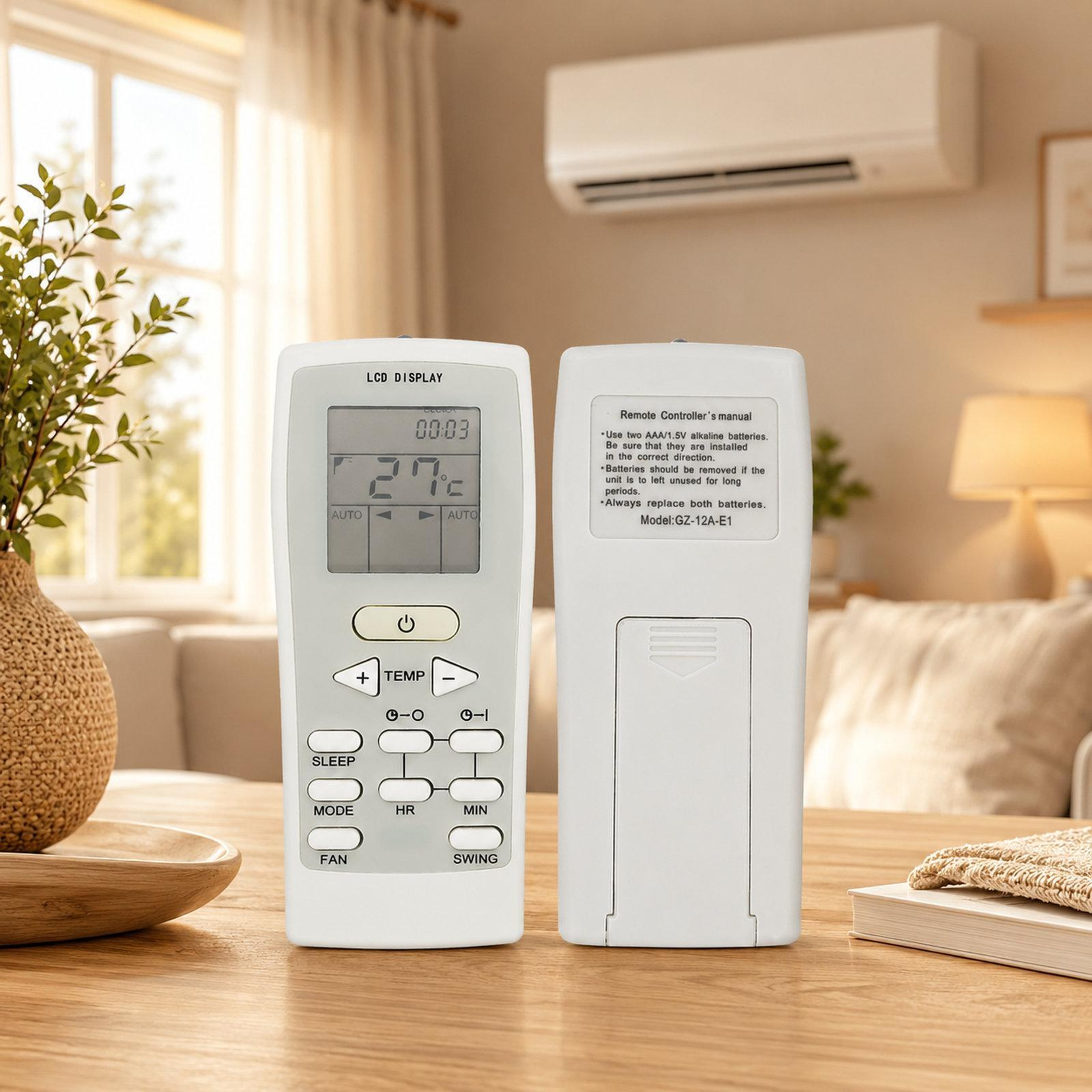 Galanz GZ-12A-E1 AC Remote Control Replacement Easy No-Setup Air Conditioner Remote – view 6