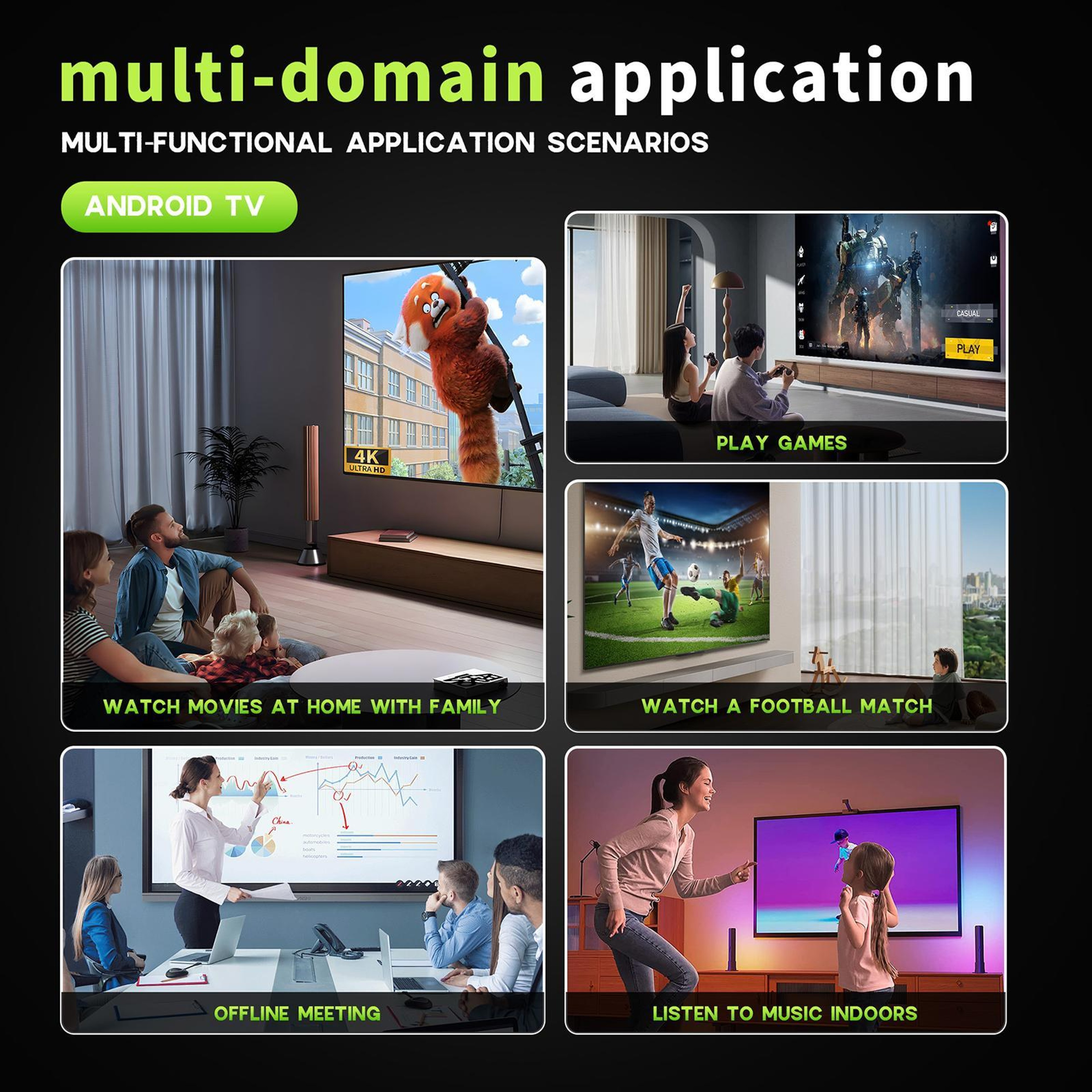 MINI 13 Android 14 TV Box With WiFi 6 Bluetooth 54 And 4K Streaming 2