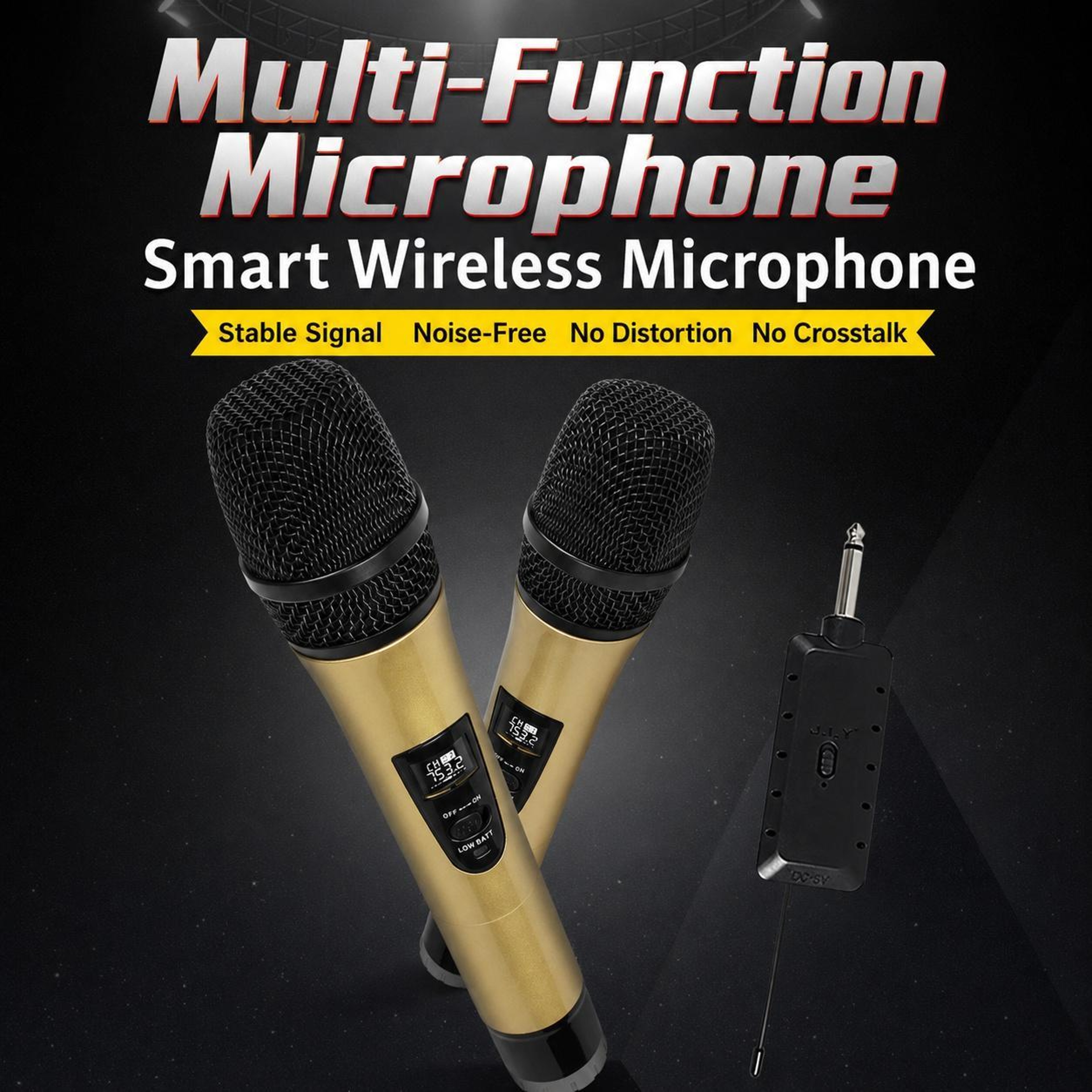 E8 VHF Wireless Microphone With Noise Reduction And 50m Range 1