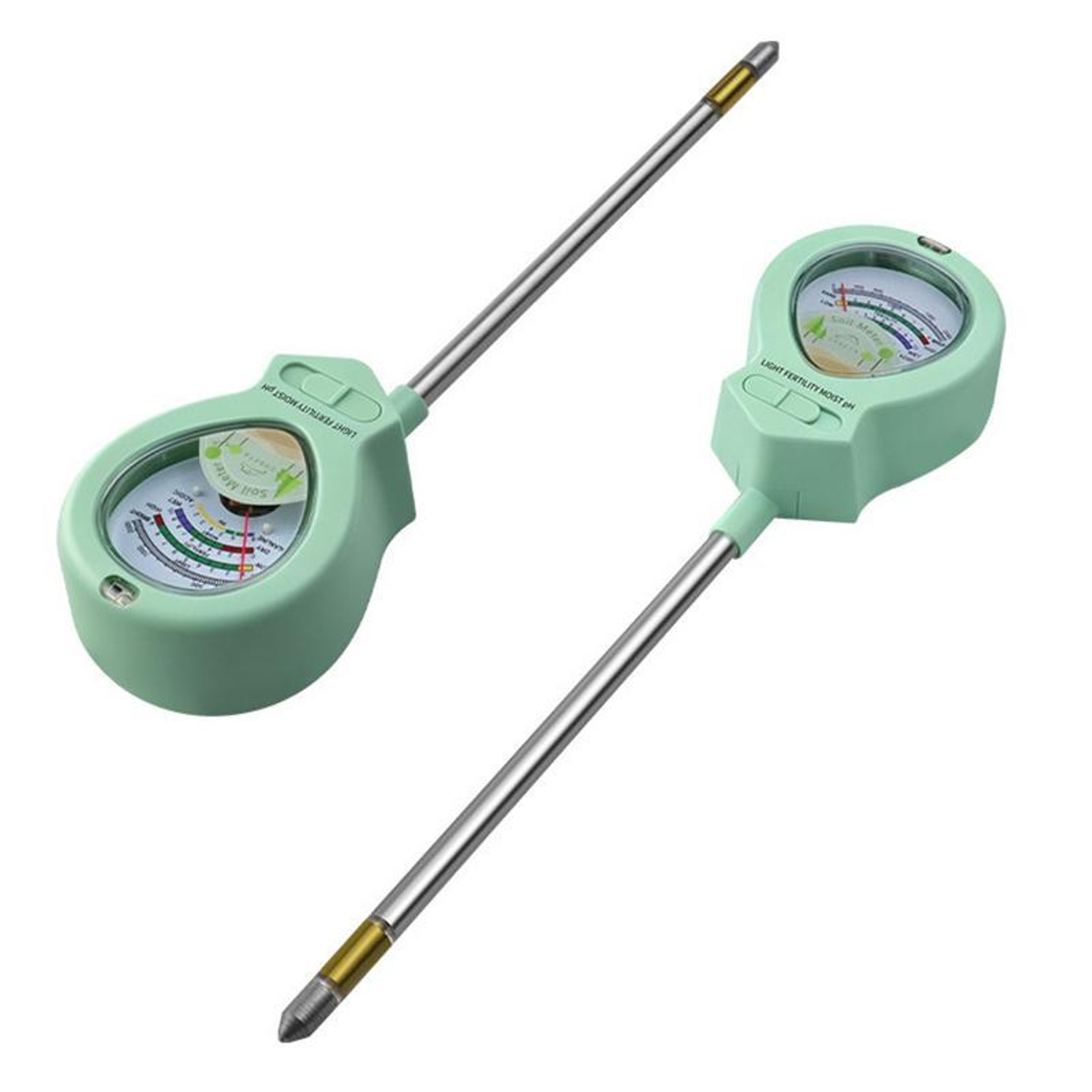 4-in-1 Soil Tester with Soil pH Meter, Moisture, Light and Fertility Analyzer – view 2