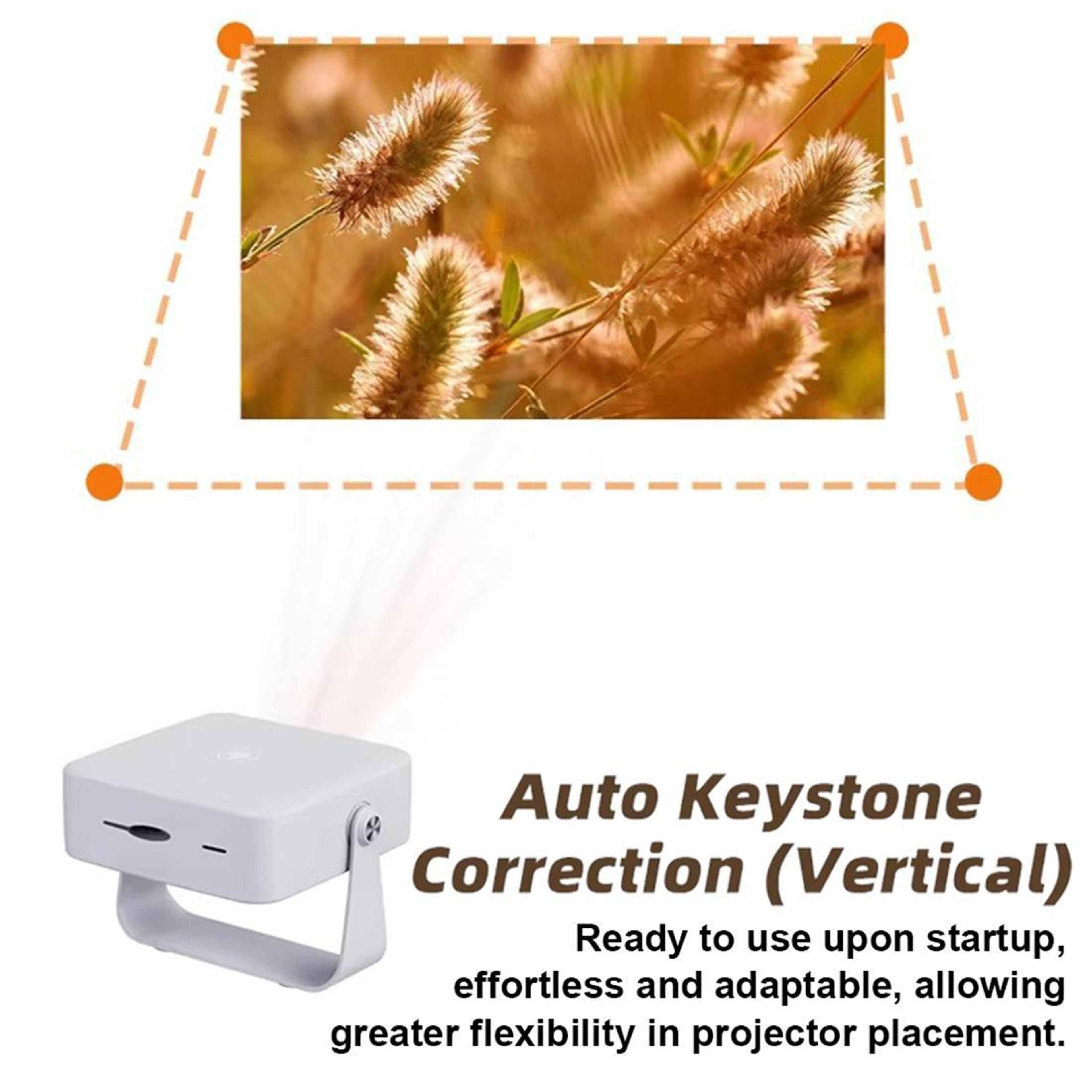 A53 Android 13 Projector With Native 1080P Auto Focus And WiFi 6 10