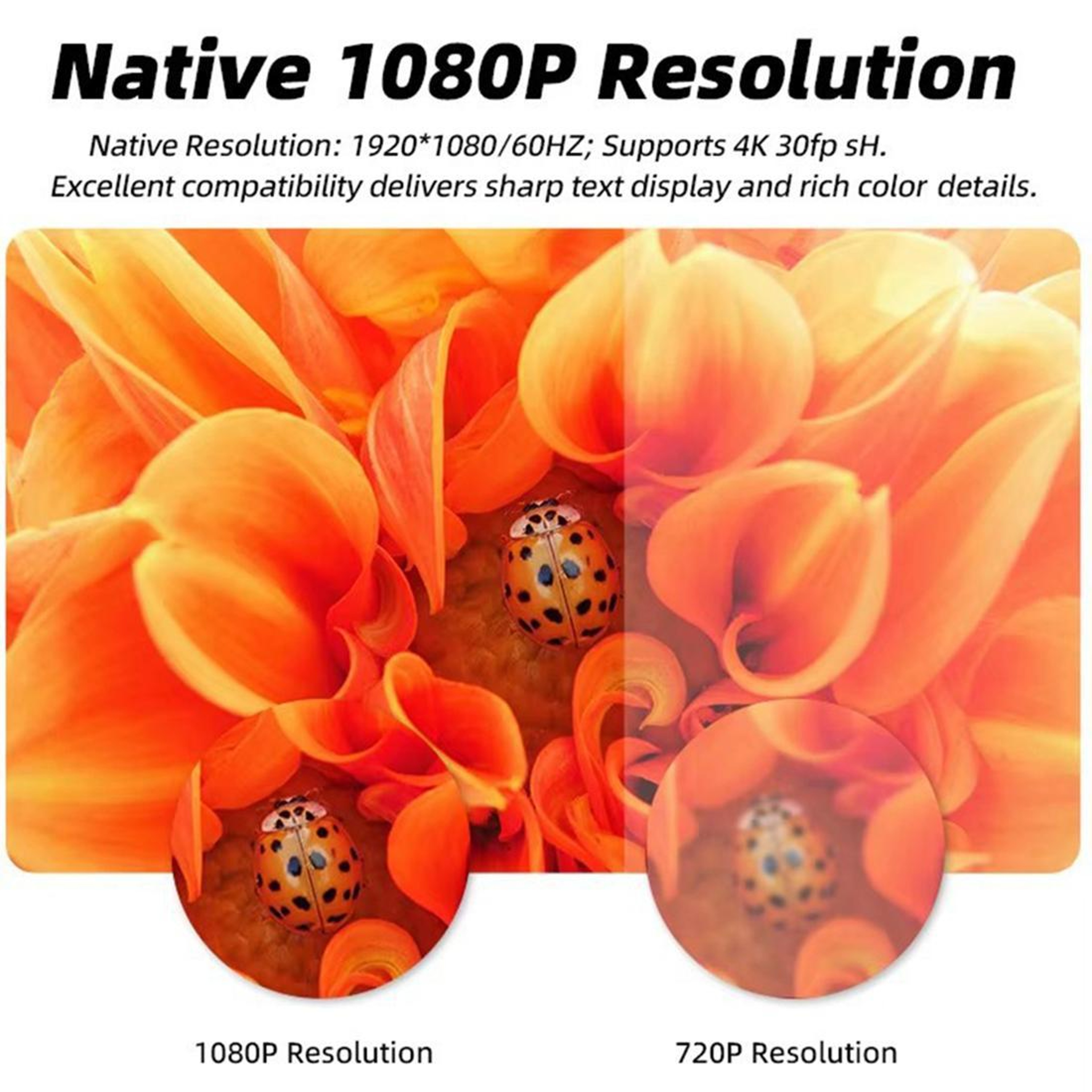 A53 Android 13 Projector With Native 1080P Auto Focus And WiFi 6 7