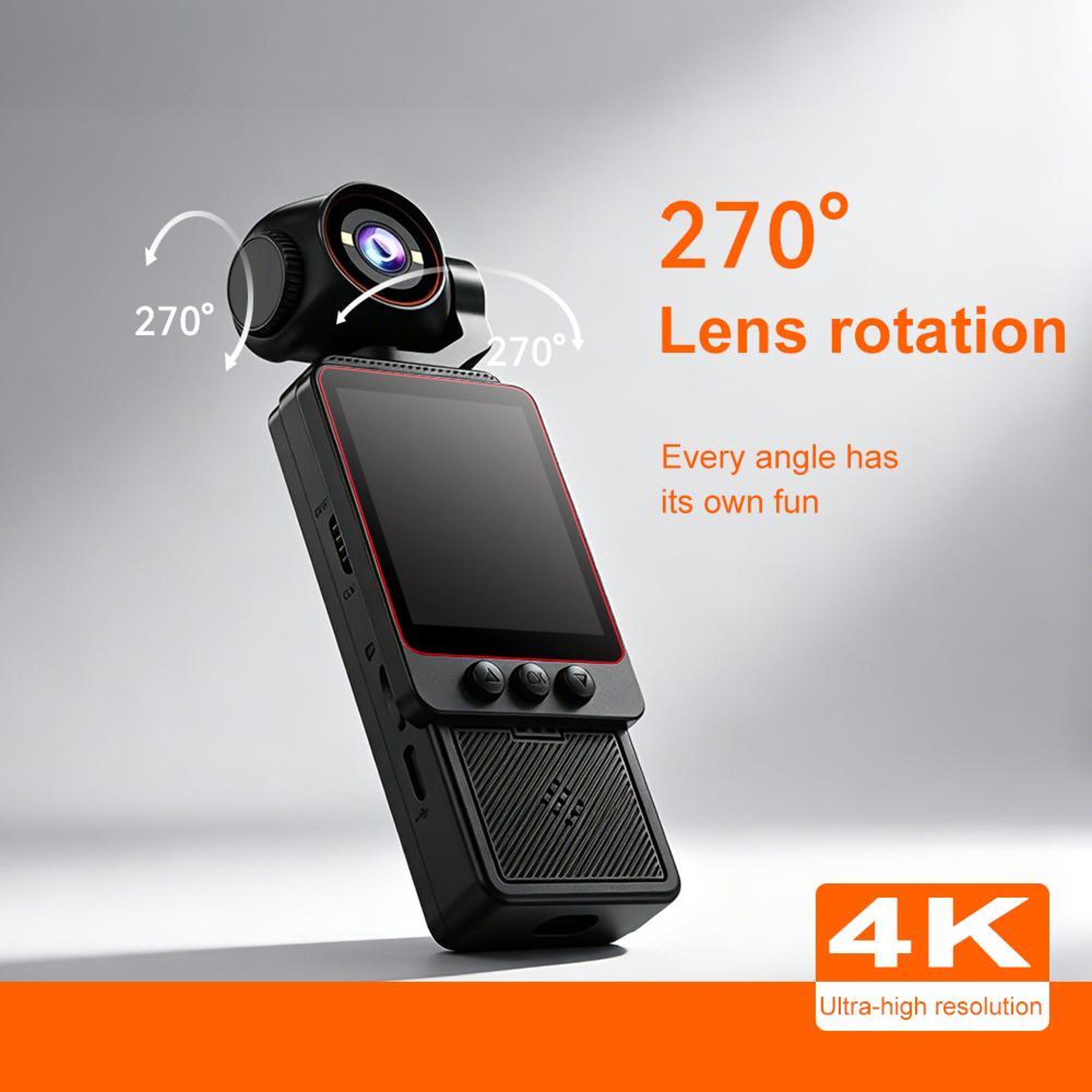 DV09 WiFi Action Camera With 1080P Recording 270 Degree Rotating Lens And 154 Inch Screen 5