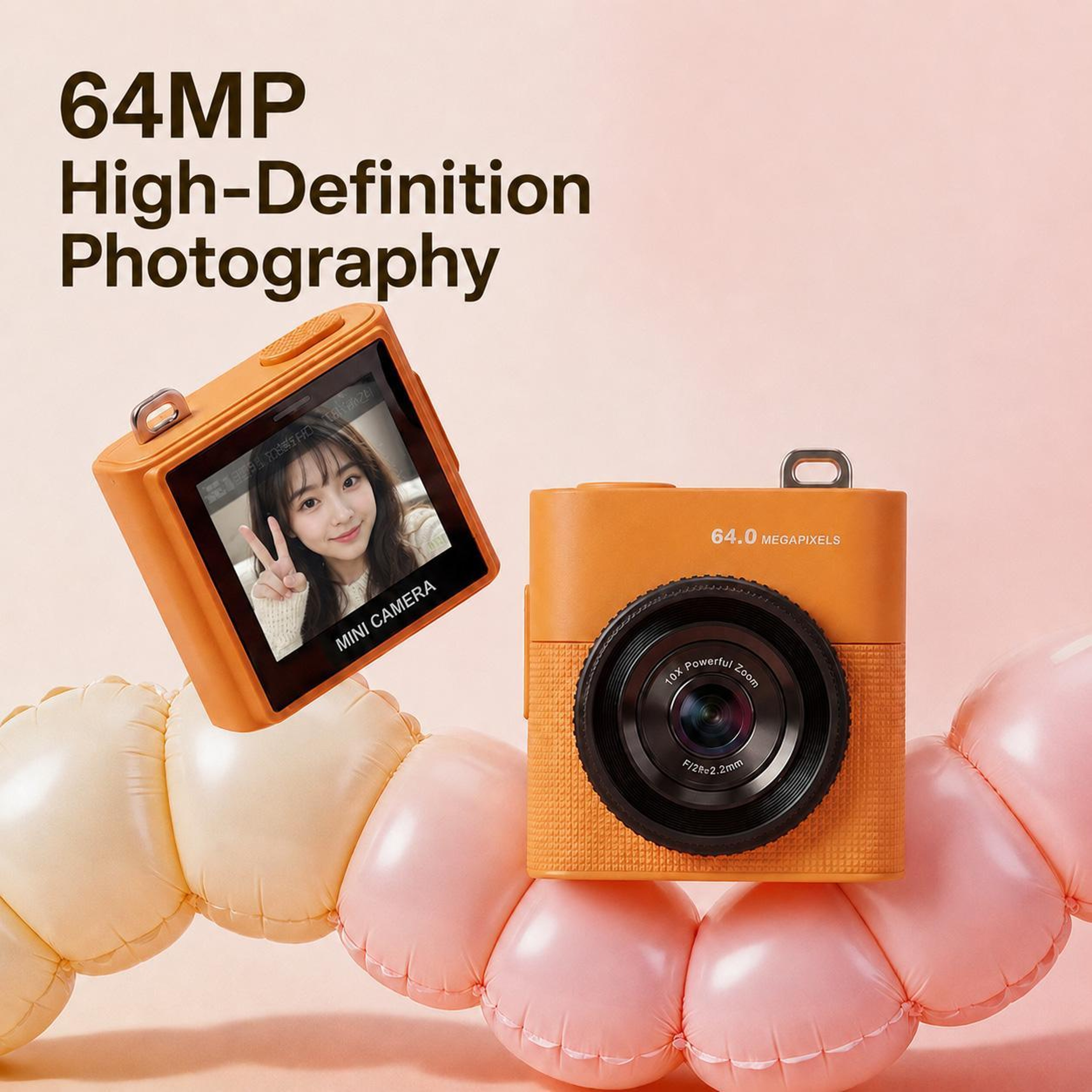 S5 Mini Digital Camera With 14 Inch LCD 1080P Pocket Camera And 16X Zoom 3