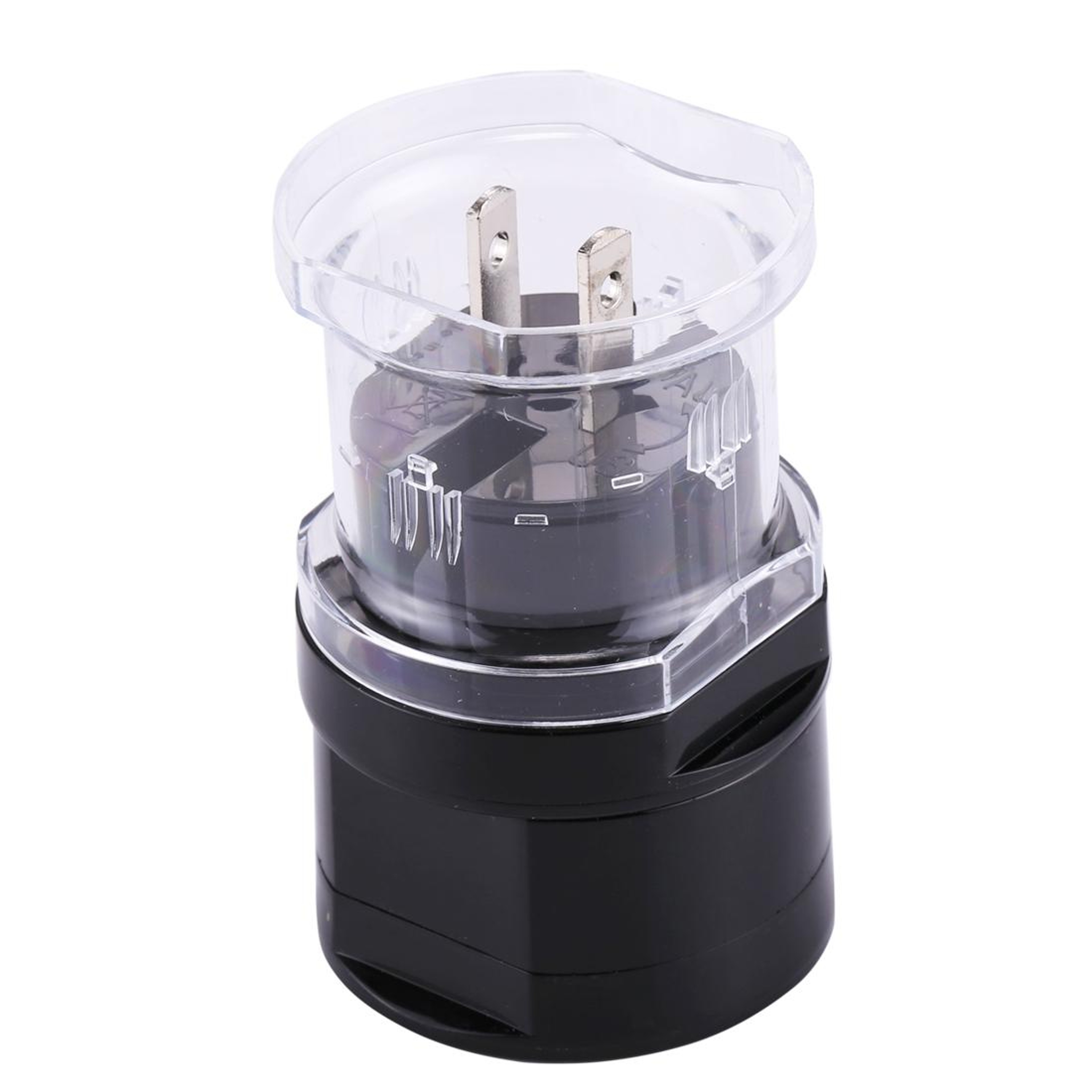4-in-1 Universal Travel Adapter with EU UK US AU Plugs and Surge Protection – view 3