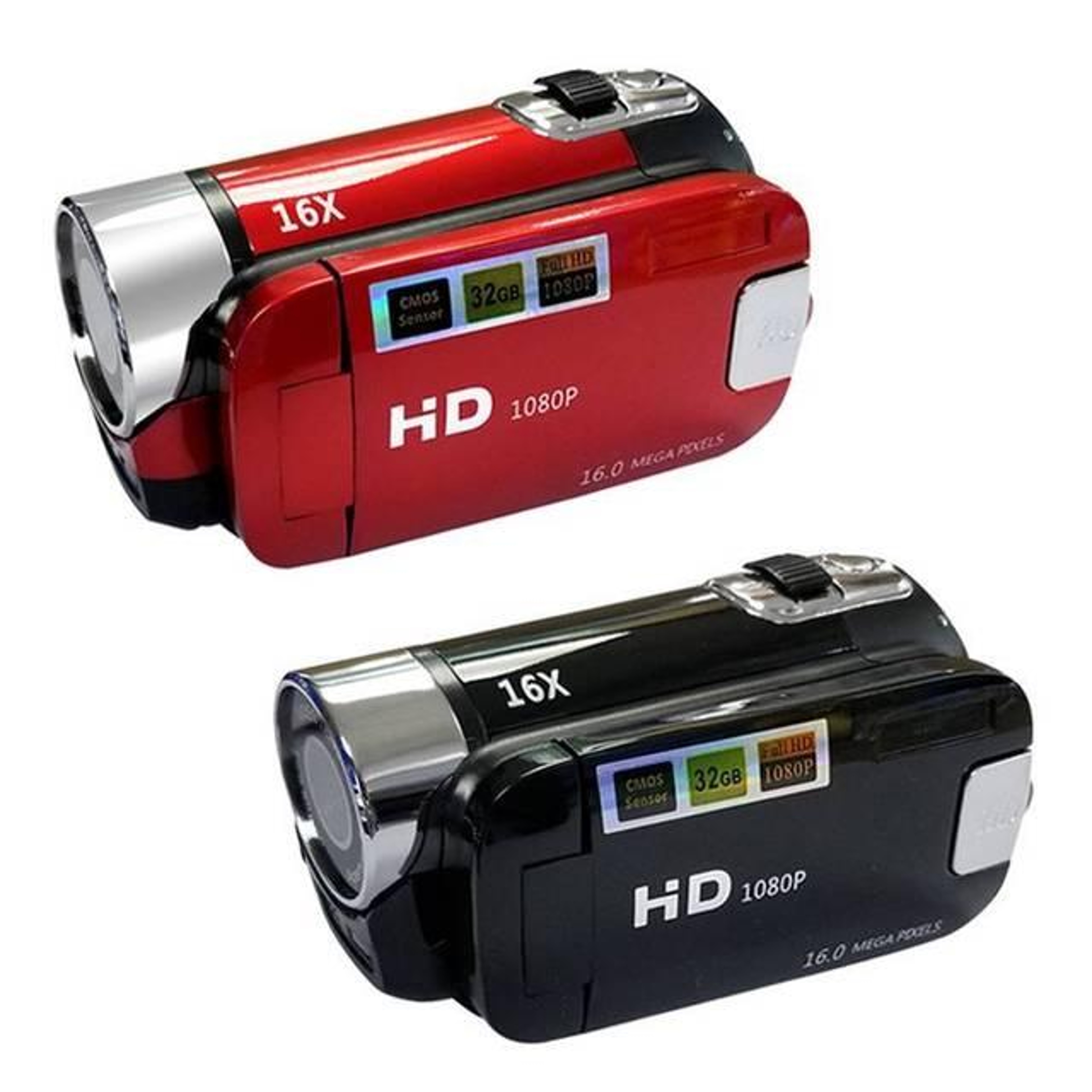 HD Camcorder With 16X Digital Zoom 27Inch LCD And Electronic Stabilization 3