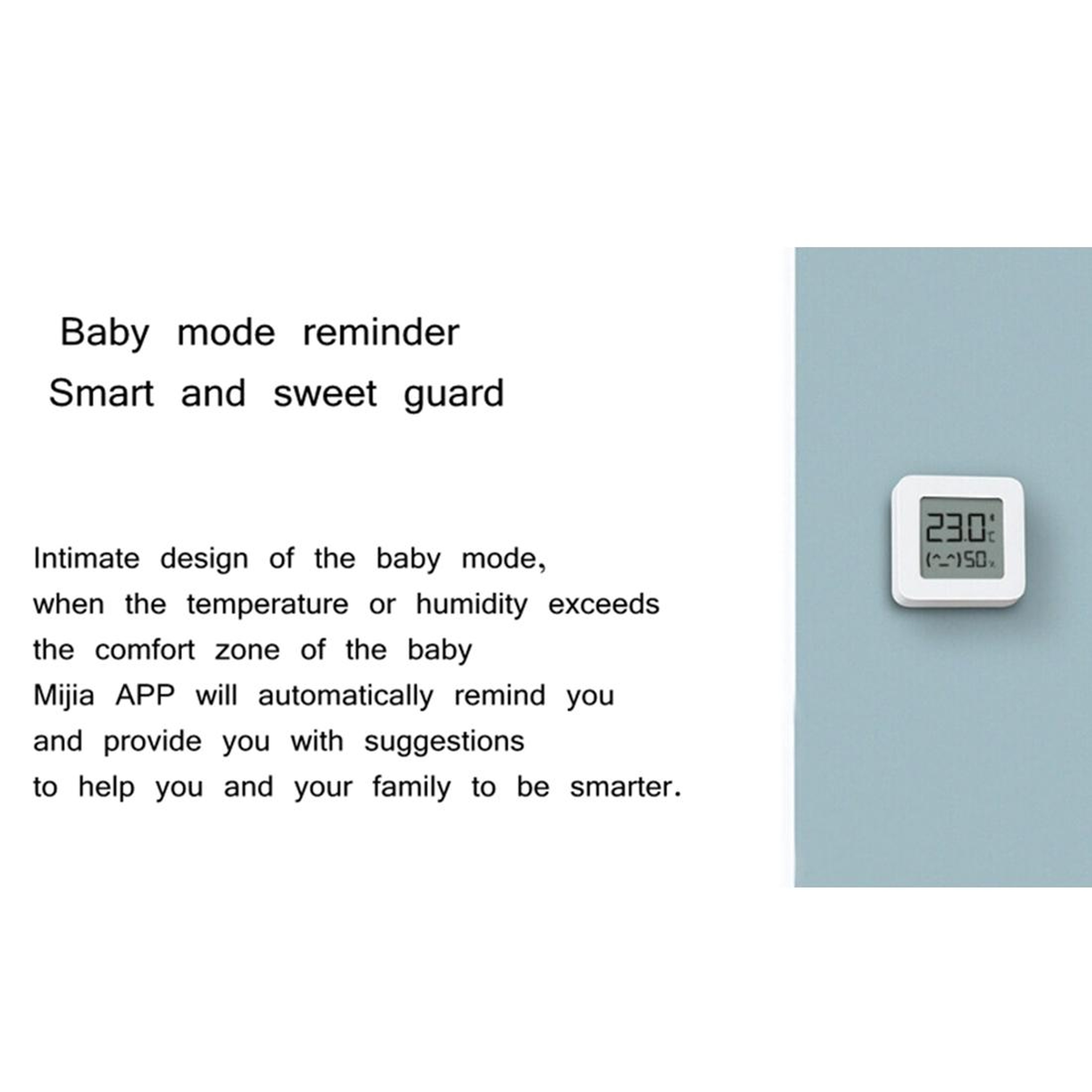 Bluetooth Thermometer Hygrometer 2 Digital Temperature and Humidity Monitor – view 12