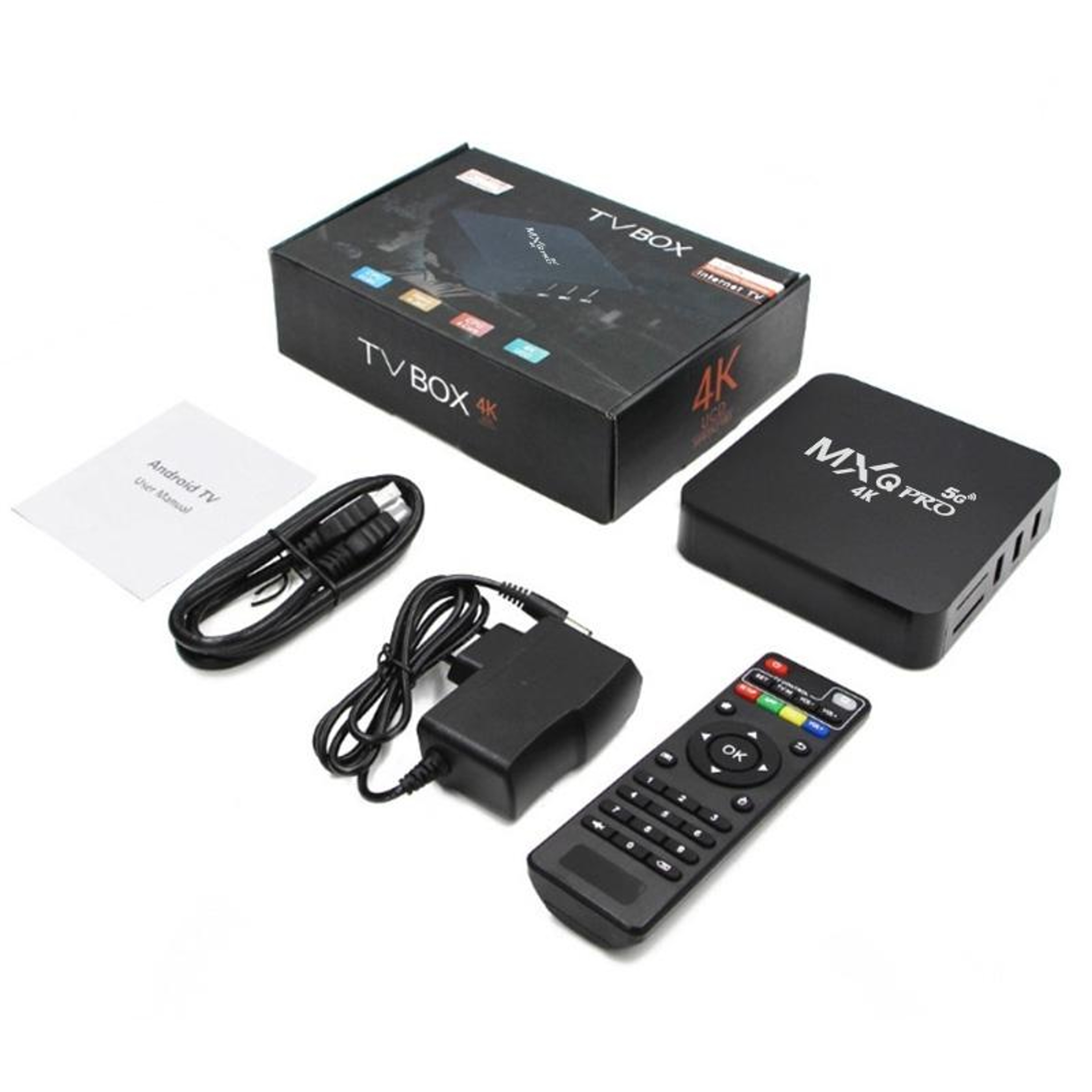 MXQ Pro 5G Android TV Box 1GB 8GB Quad Core Full HD Media Player With Remote 3