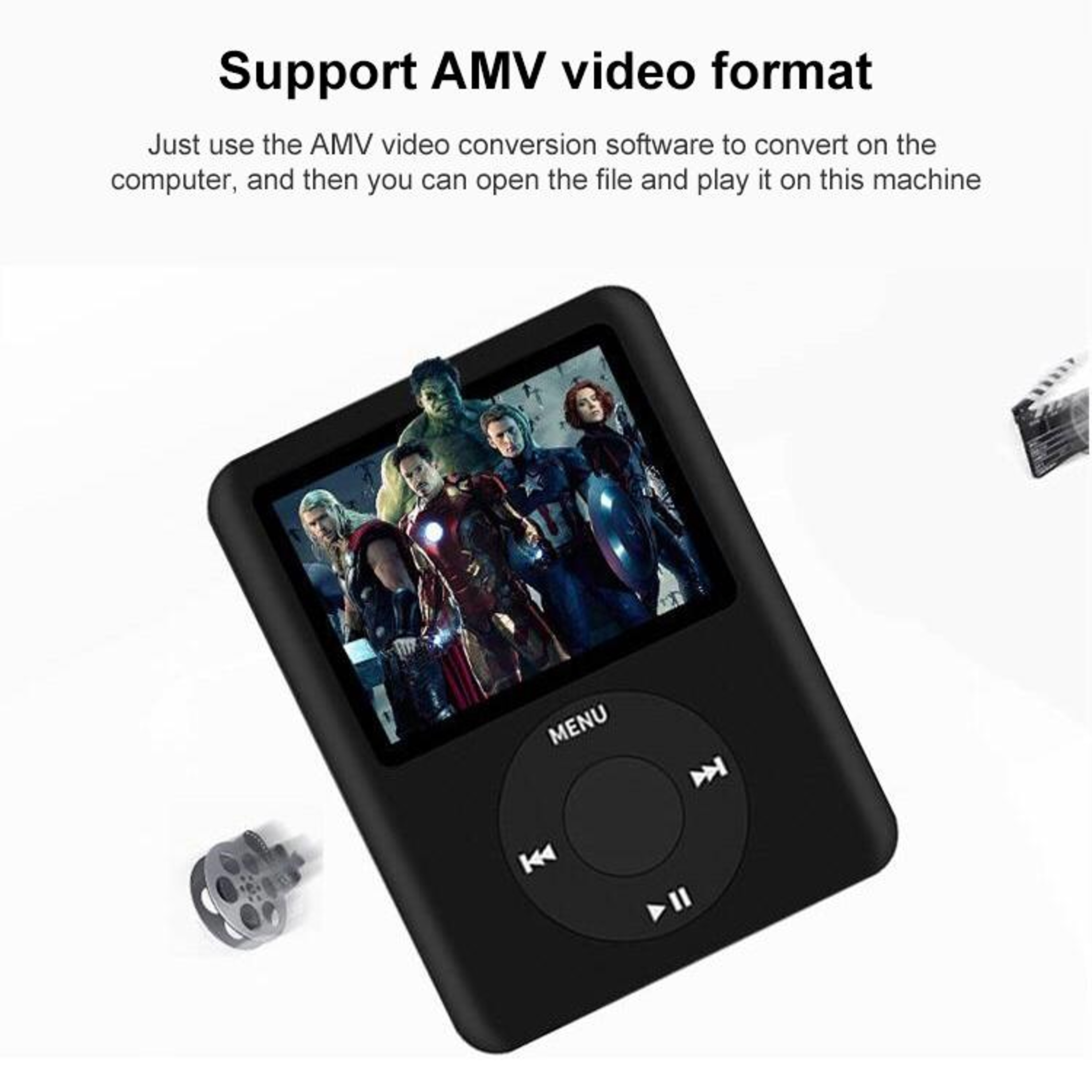 Portable 18 Inch MP4 Player With TF Card FM Radio And Voice Recorder 3
