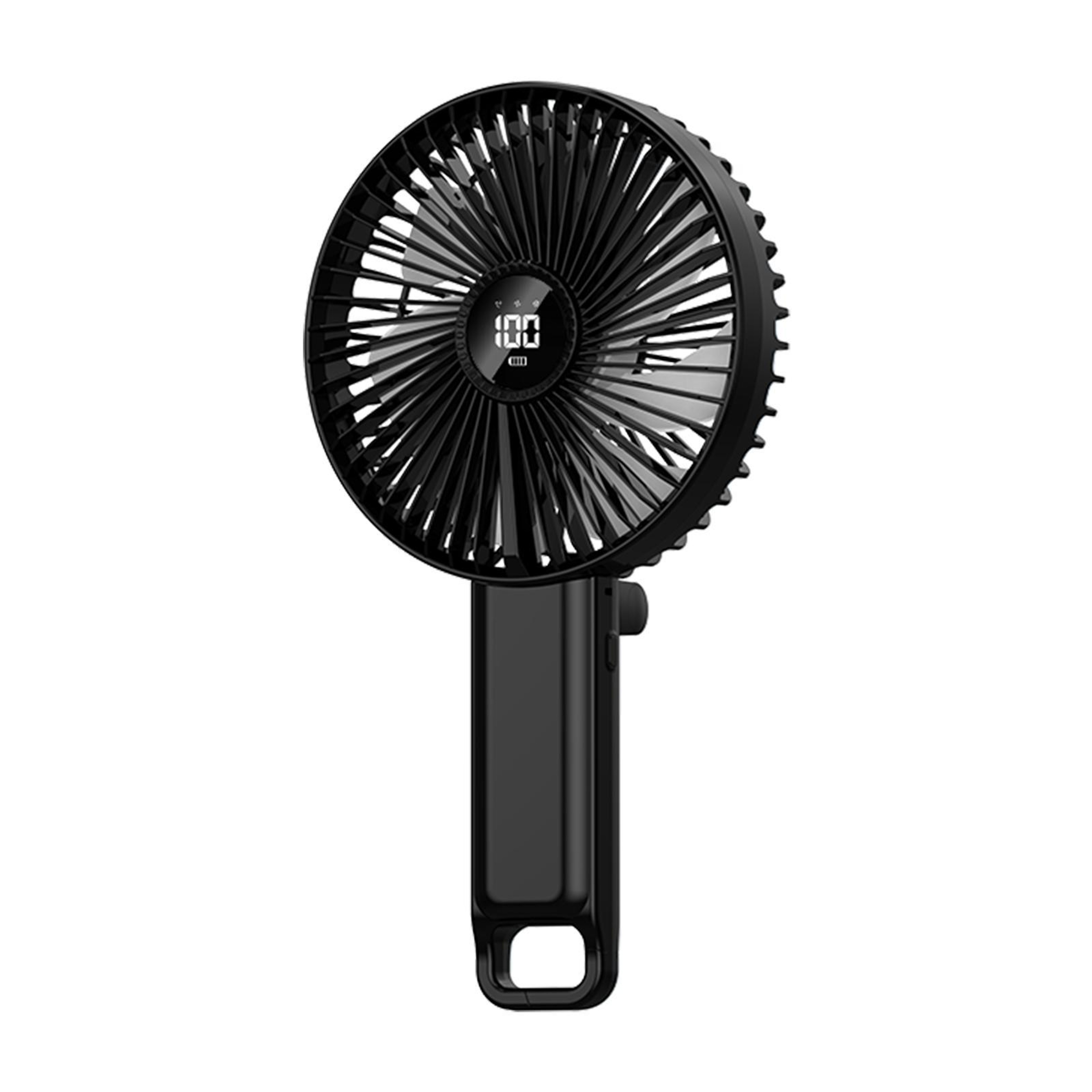 F7 Foldable Handheld Fan With LED Display 5 Speeds And USBC Rechargeable Battery 1