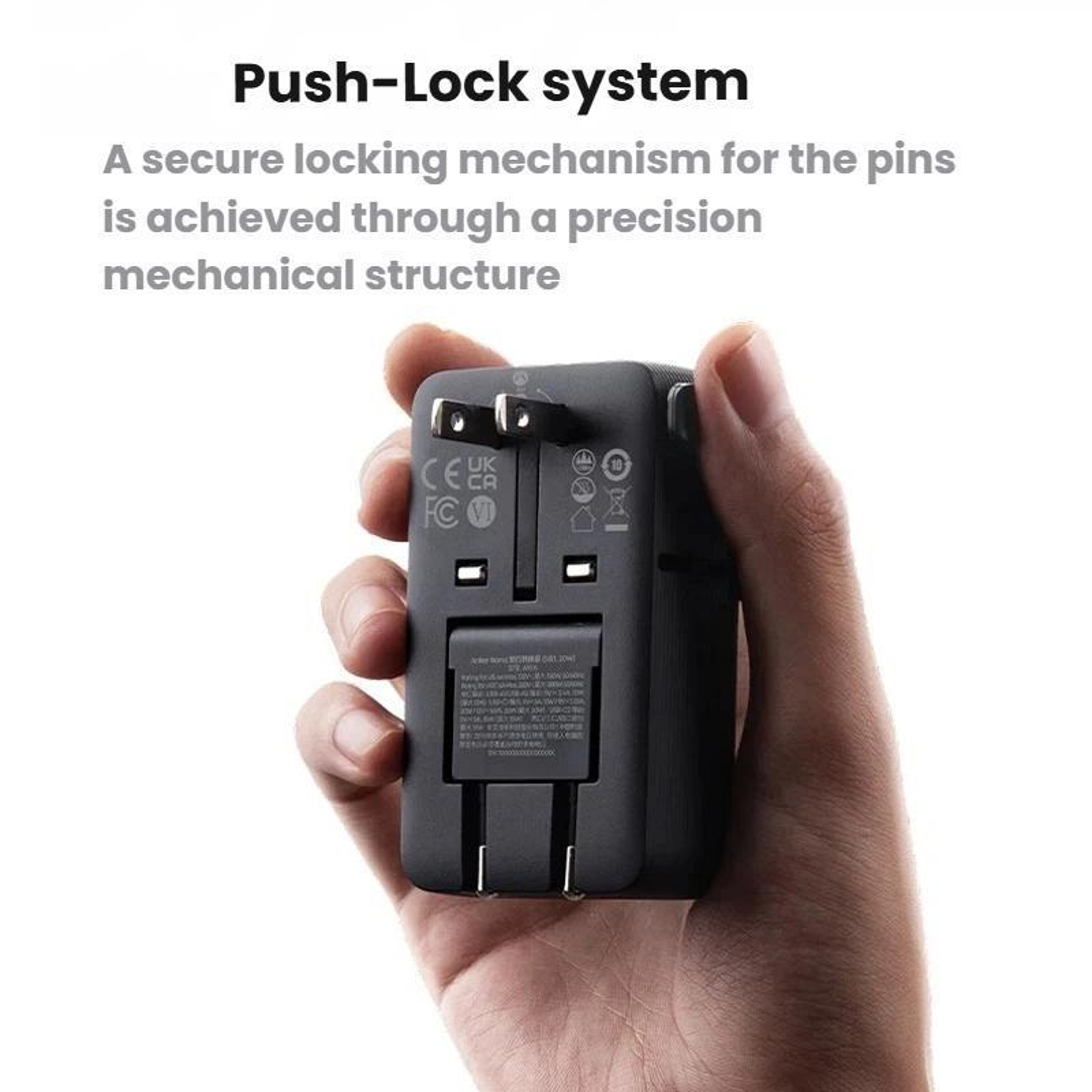 Anker Universal Travel Adapter With 20W USBC PD Fast Charging And 4 USB Ports 2
