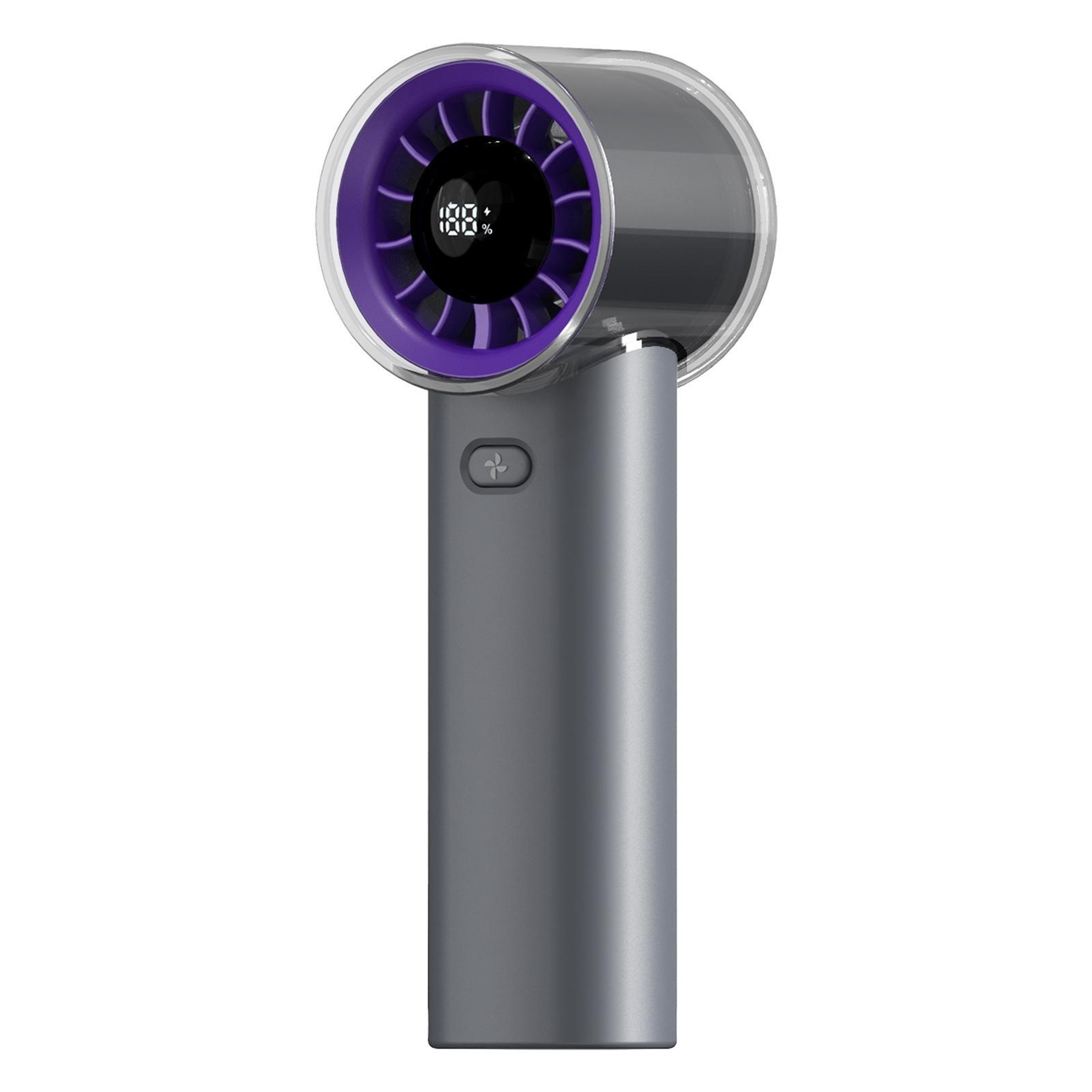 High Speed Handheld Fan With Digital Display And 100Speed Control 13