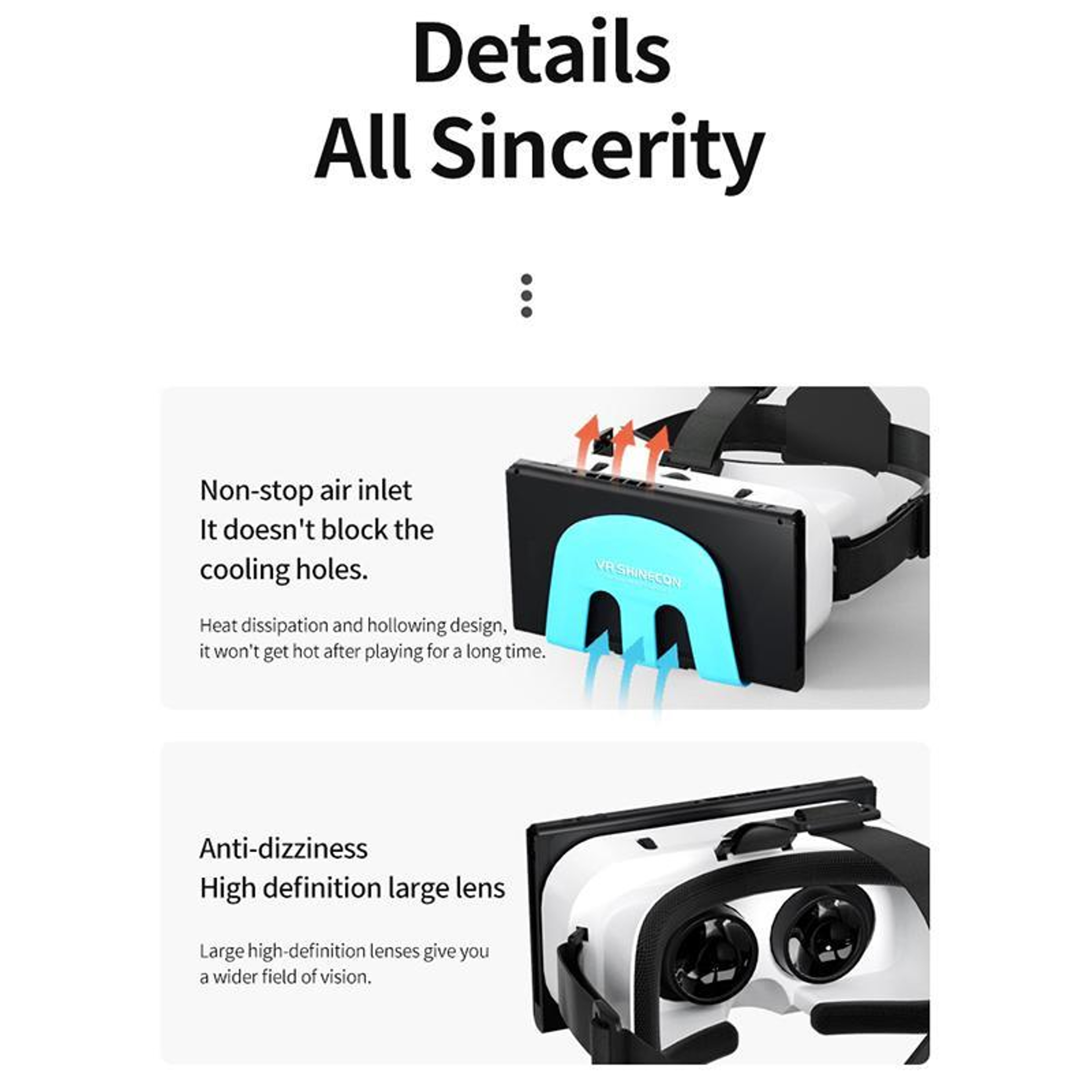 G11 Nintendo Switch VR Headset with Adjustable 40mm Lenses for Switch OLED – view 7