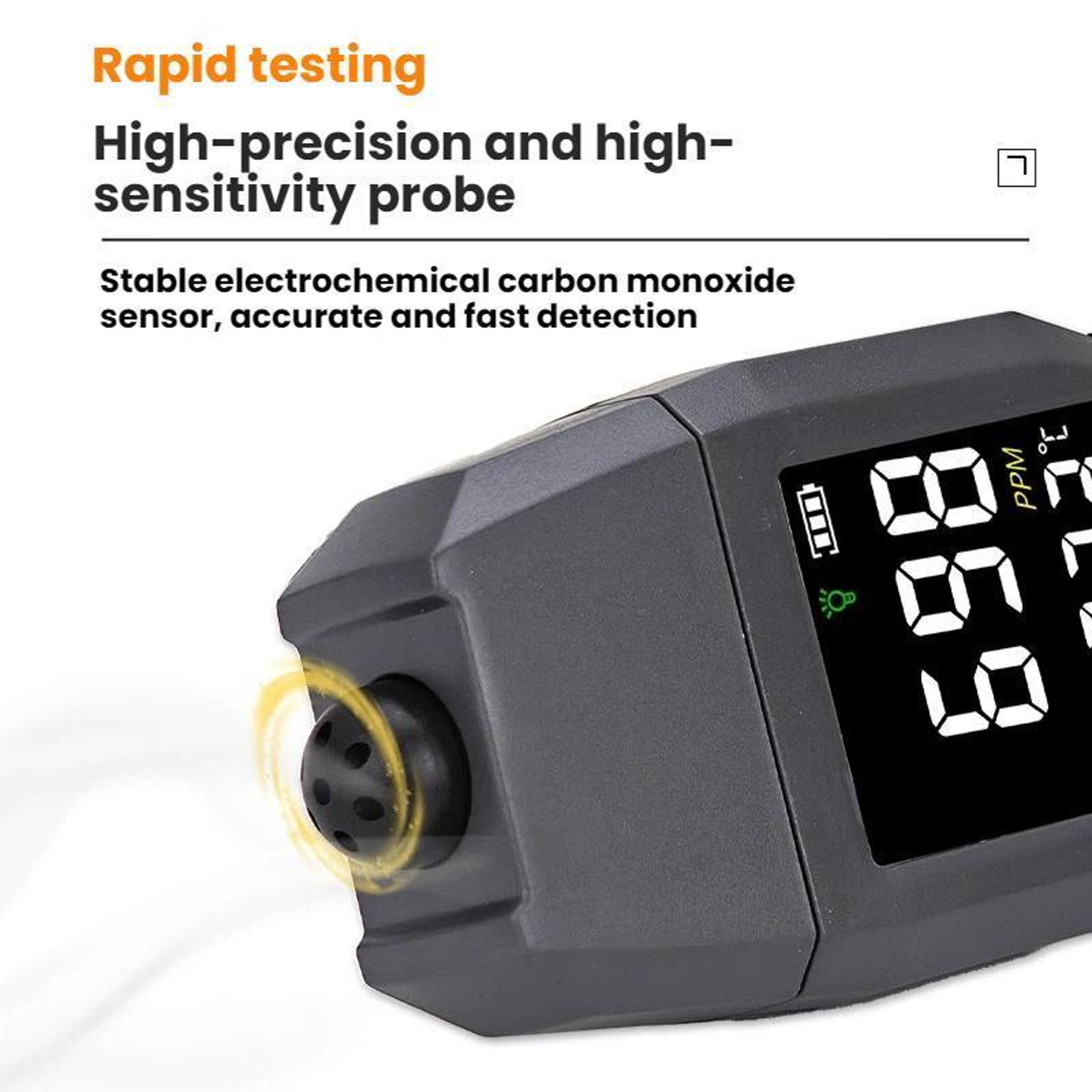 Smart Sensor Carbon Monoxide Detector Portable CO Gas Detector 5