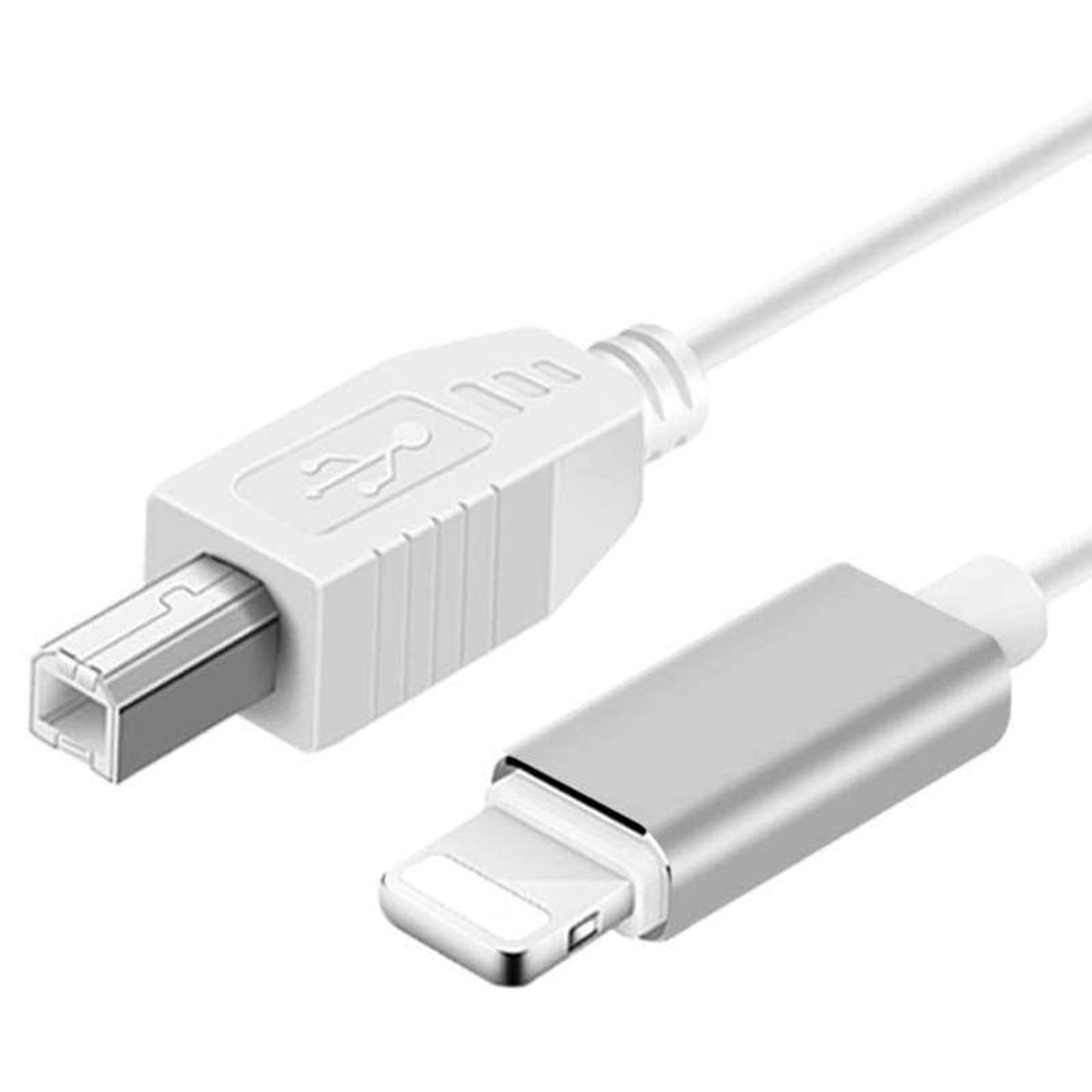 1m Lightning To USBB MIDI Cable For IPhone And IPad PlugandPlay MIDI Instrument Adapter 0