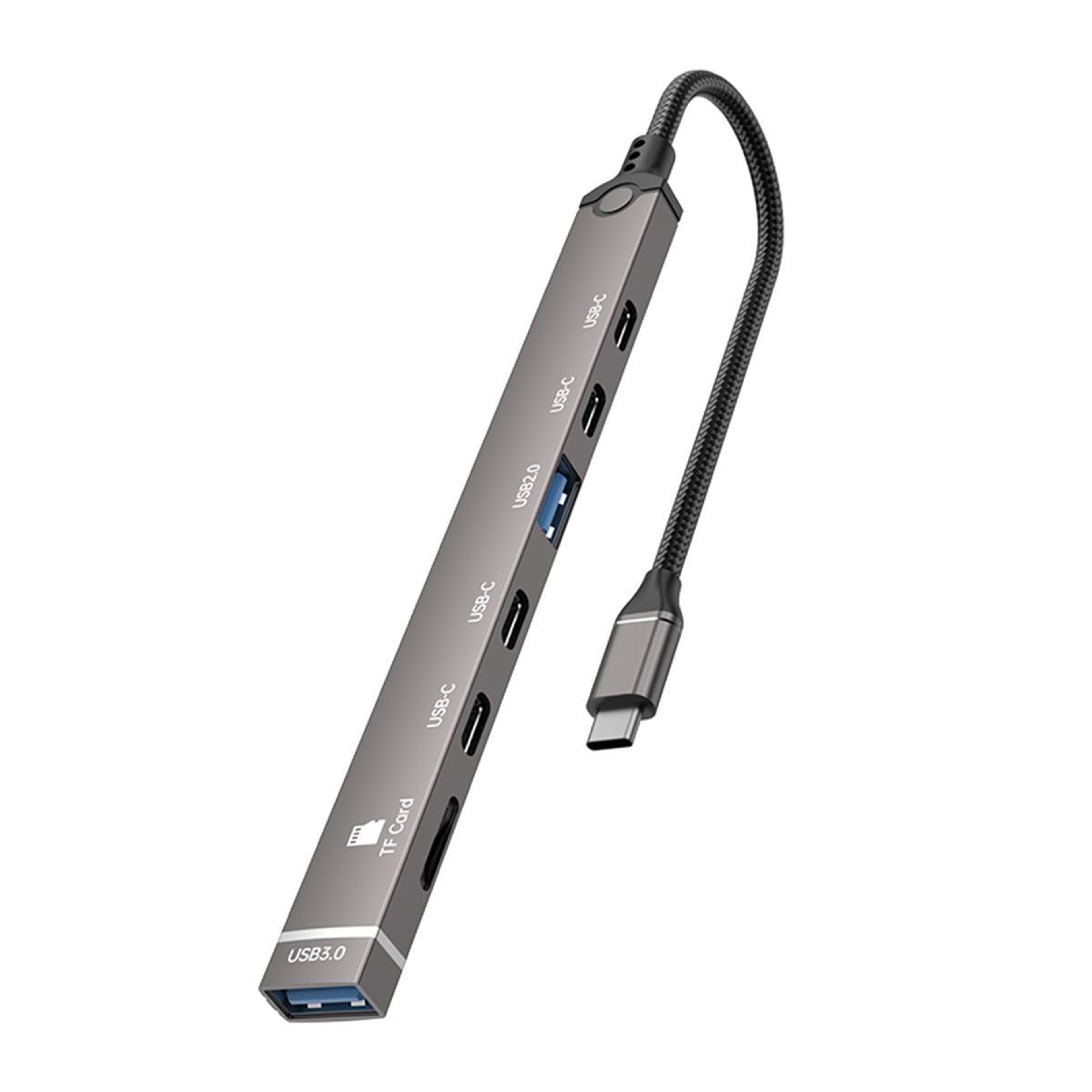 7-Port USB-C Hub with TF Card Reader and USB-A Dual Input – view 11