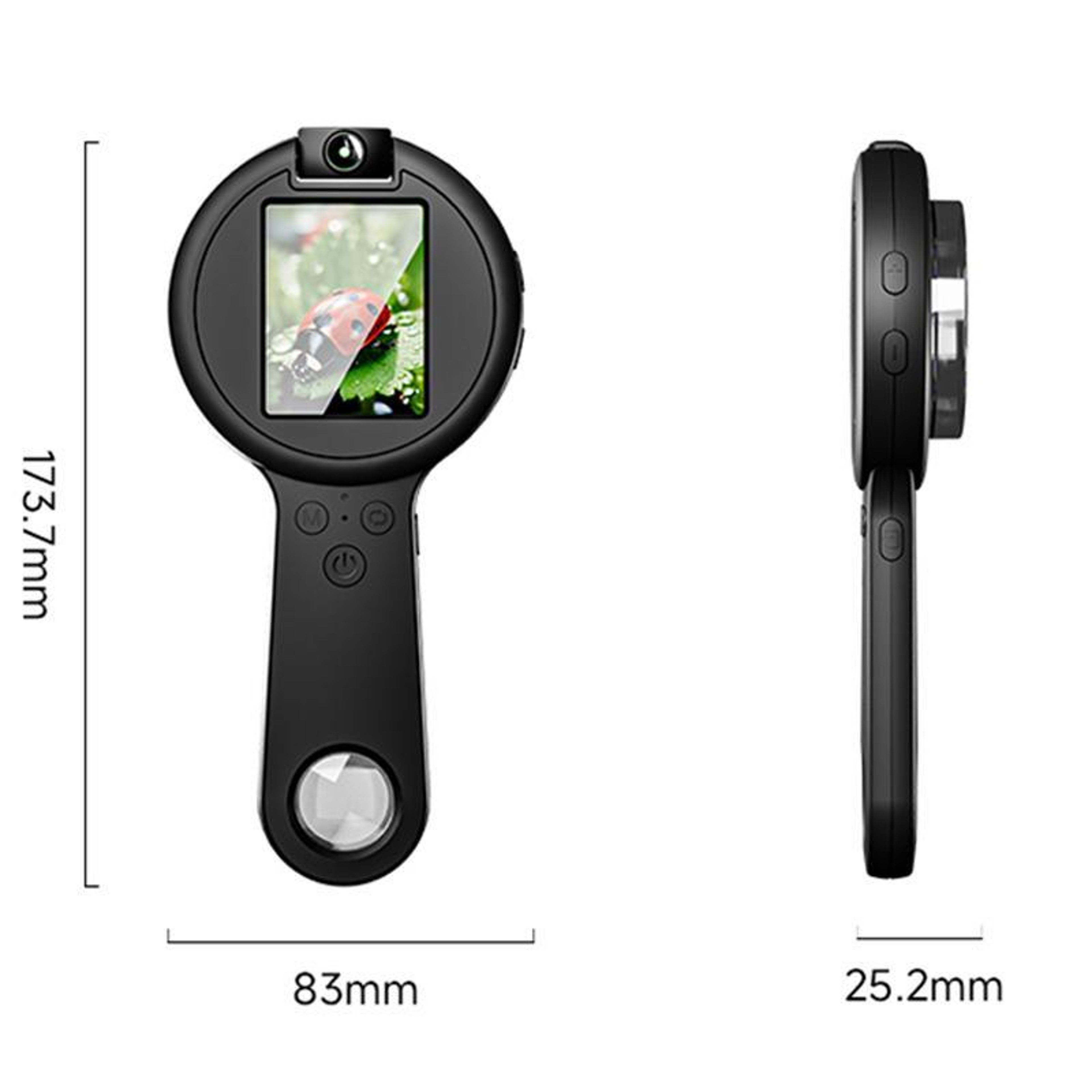 500X Handheld Digital Microscope With 24Inch IPS Screen And UV Light 6
