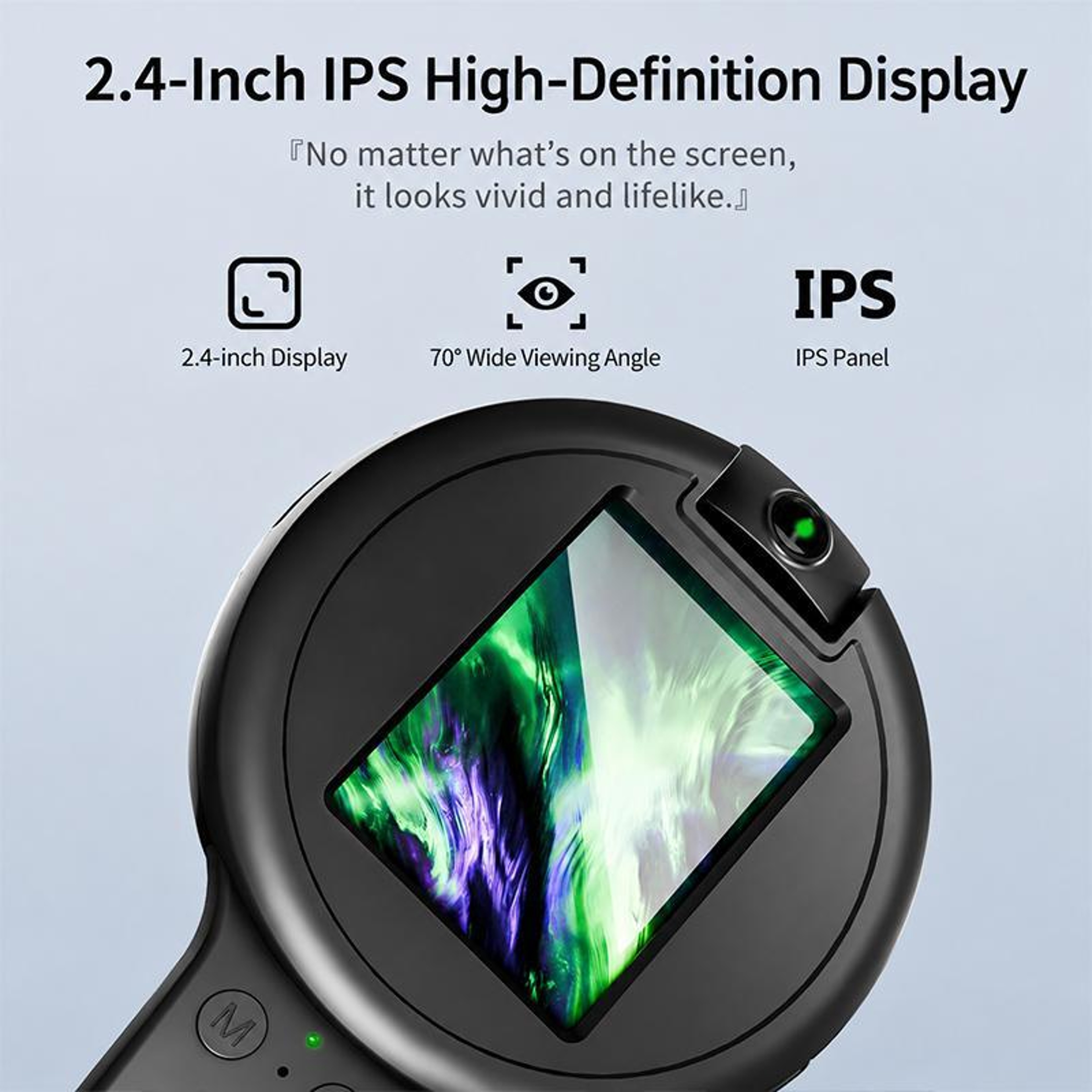 500X Handheld Digital Microscope With 24Inch IPS Screen And UV Light 9