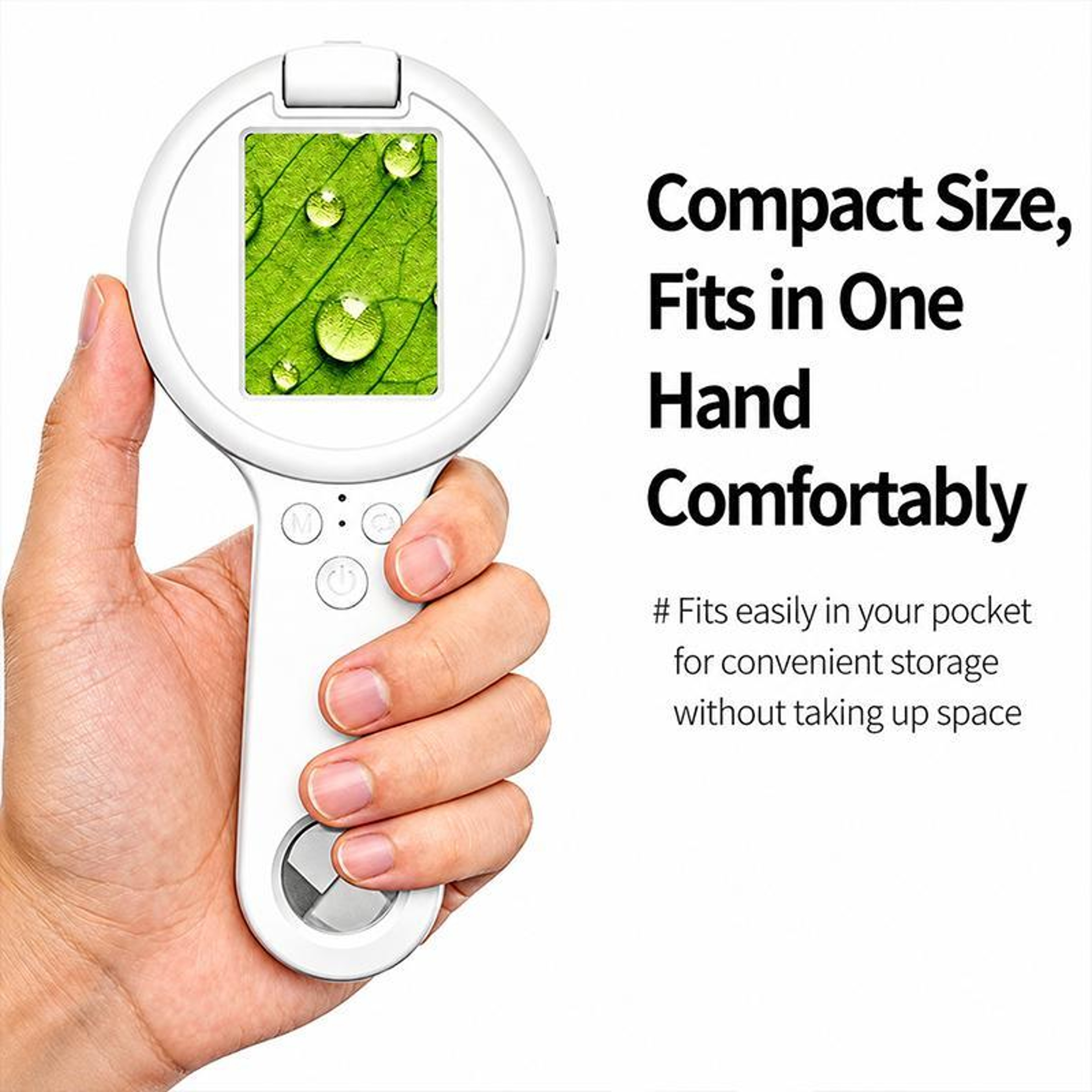 500X Handheld Digital Microscope With 24Inch IPS Screen And UV Light 7