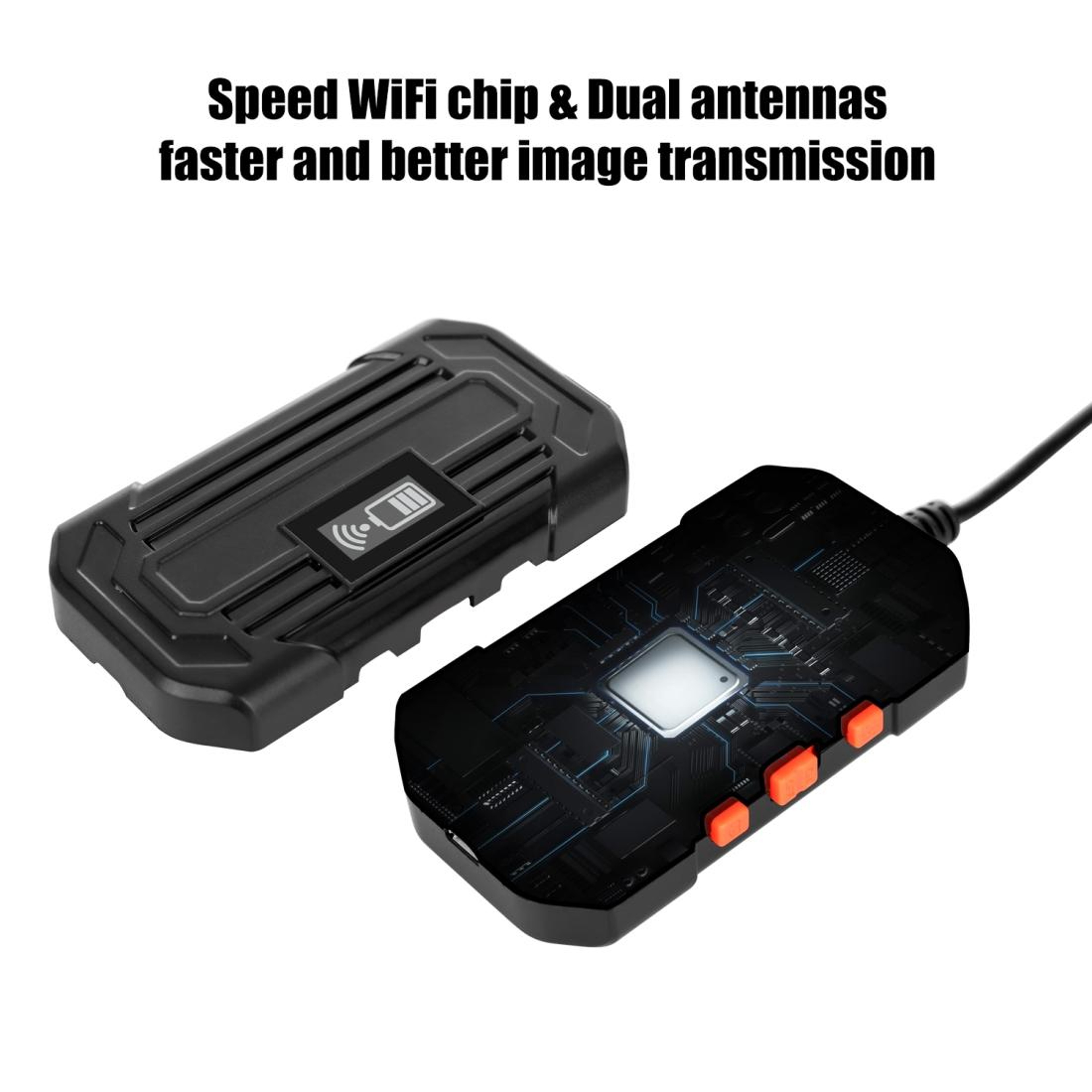 39mm 1080P WiFi Endoscope Camera With IP67 Waterproof Lens 4