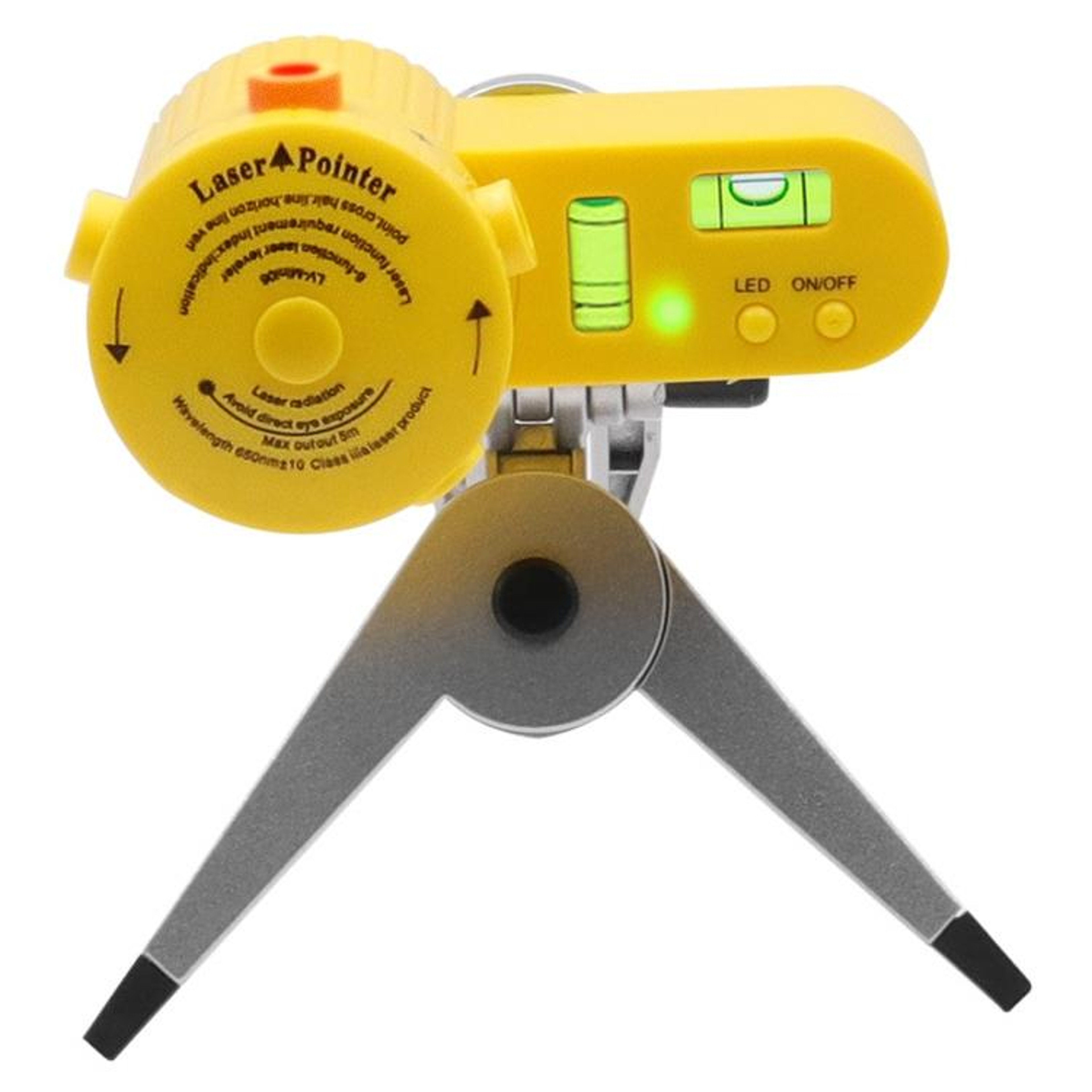 8-in-1 Laser Level with Tripod for Precision Alignment and DIY Projects – view 1