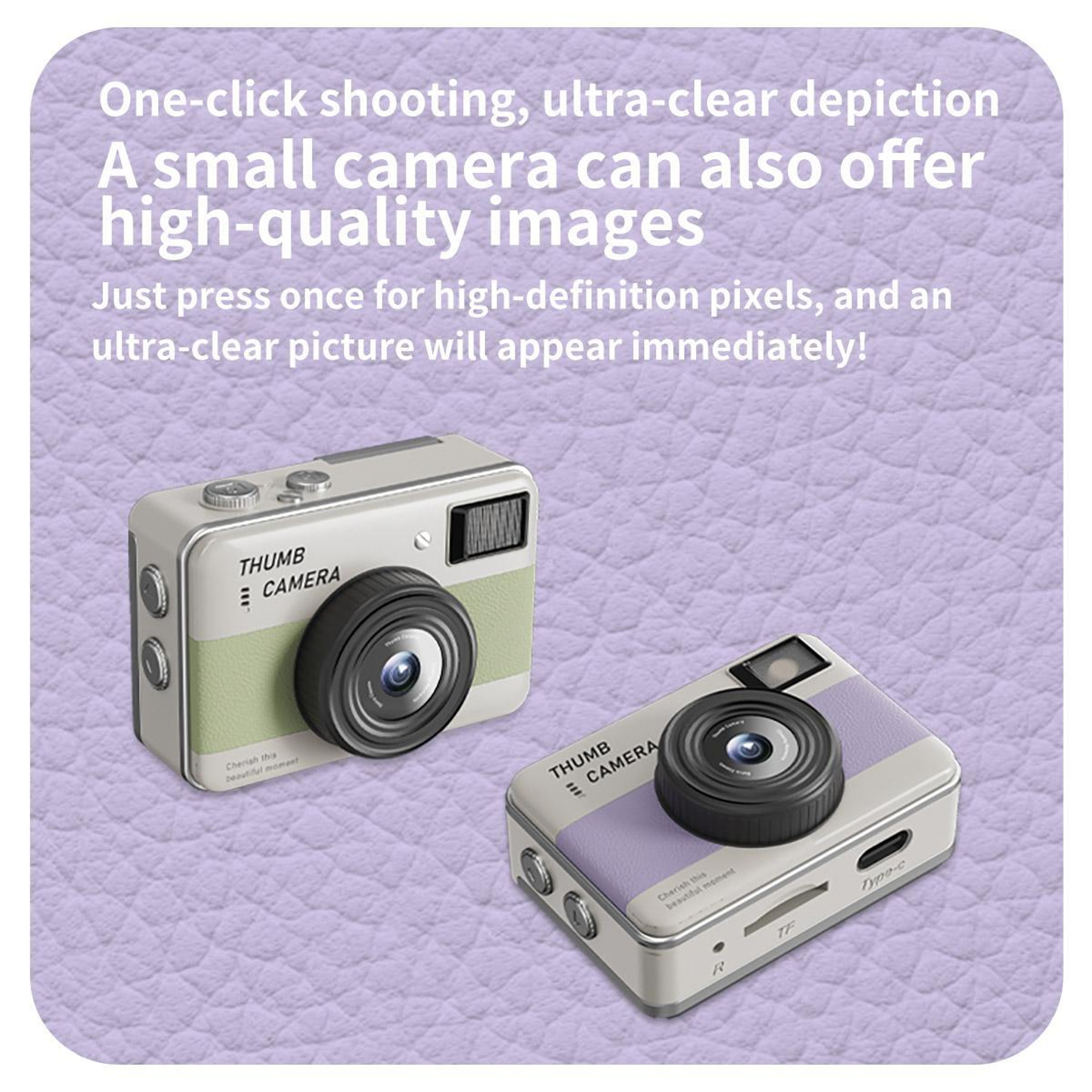 Kids Digital Camera with 68MP Photos, 16X Zoom and 180° Flip Selfie Screen – view 7