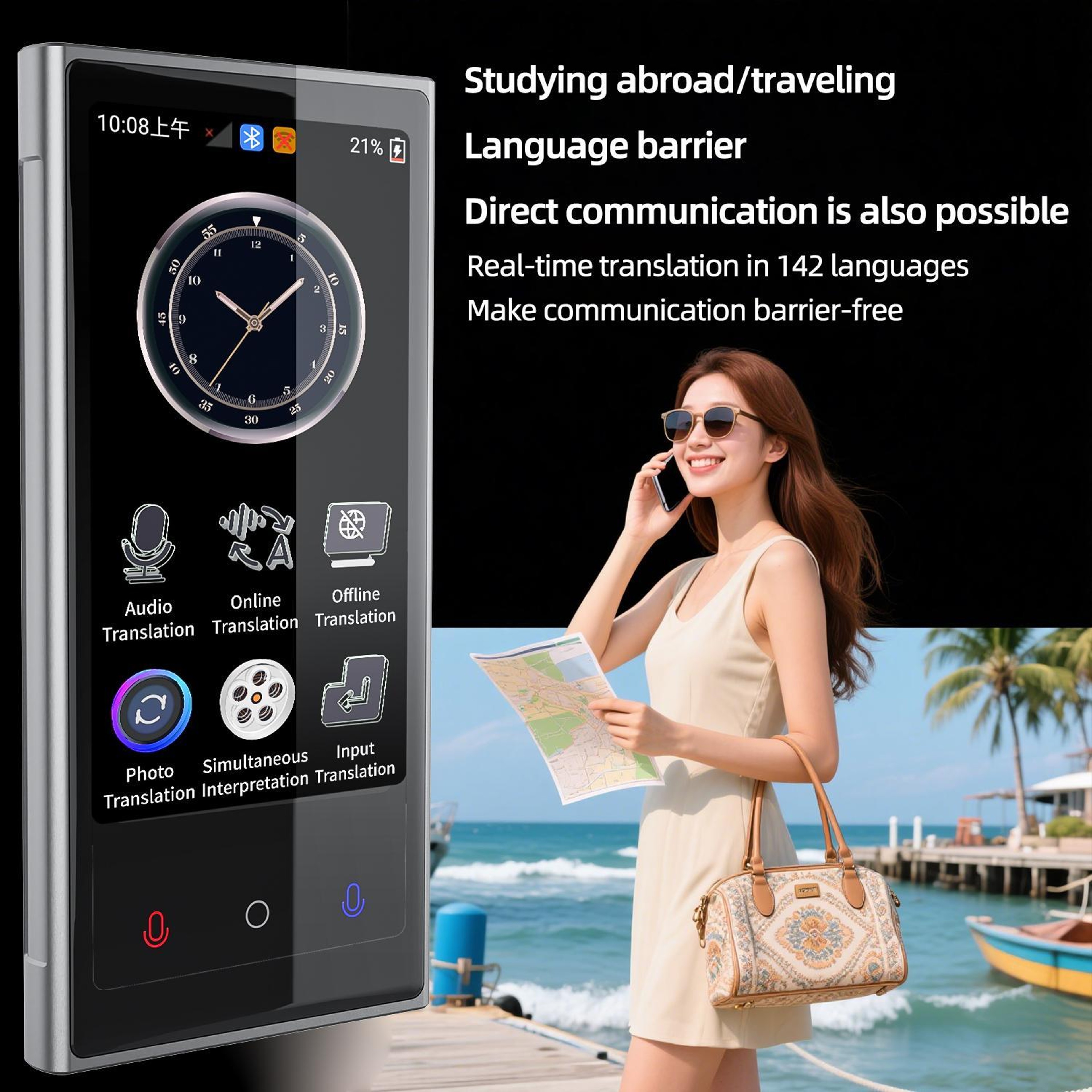 V2 AI Language Translator With 142 Languages Offline And Photo Translation 4