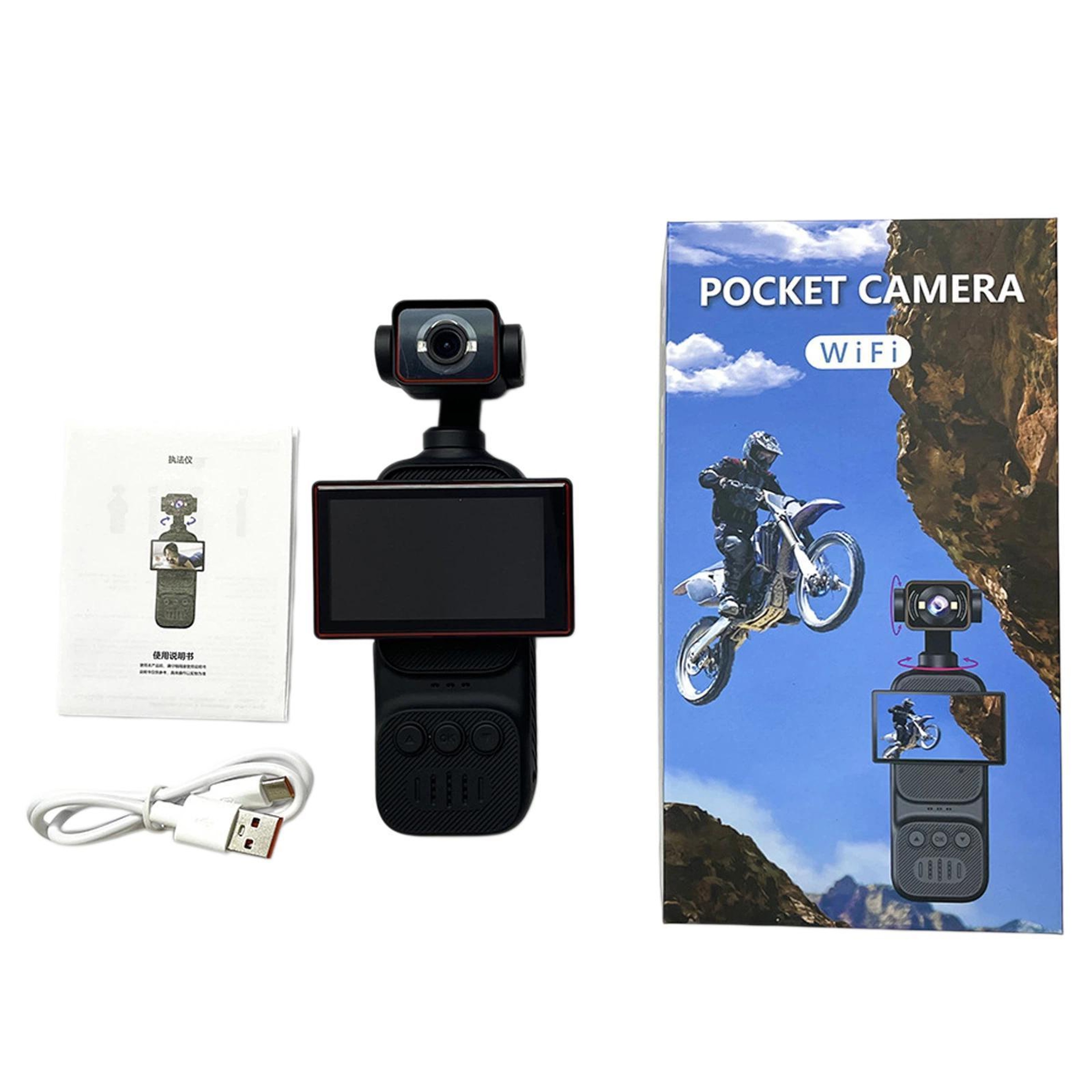 1080P HD Action Camera With 270 Rotating Lens And Autofocus 8