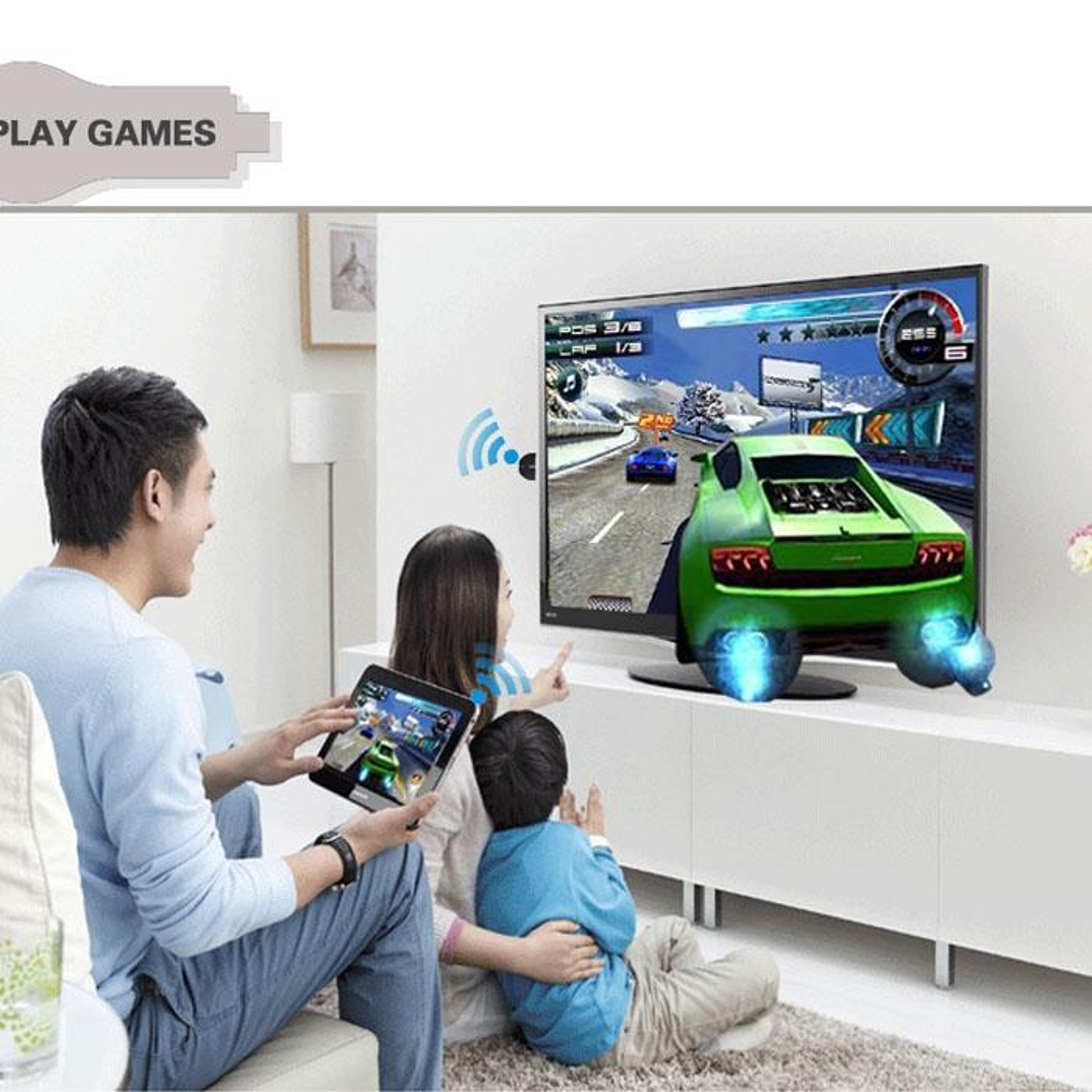 M2 Plus Wireless HDMI Dongle 1080P WiFi Display Receiver For Android And IOS 3