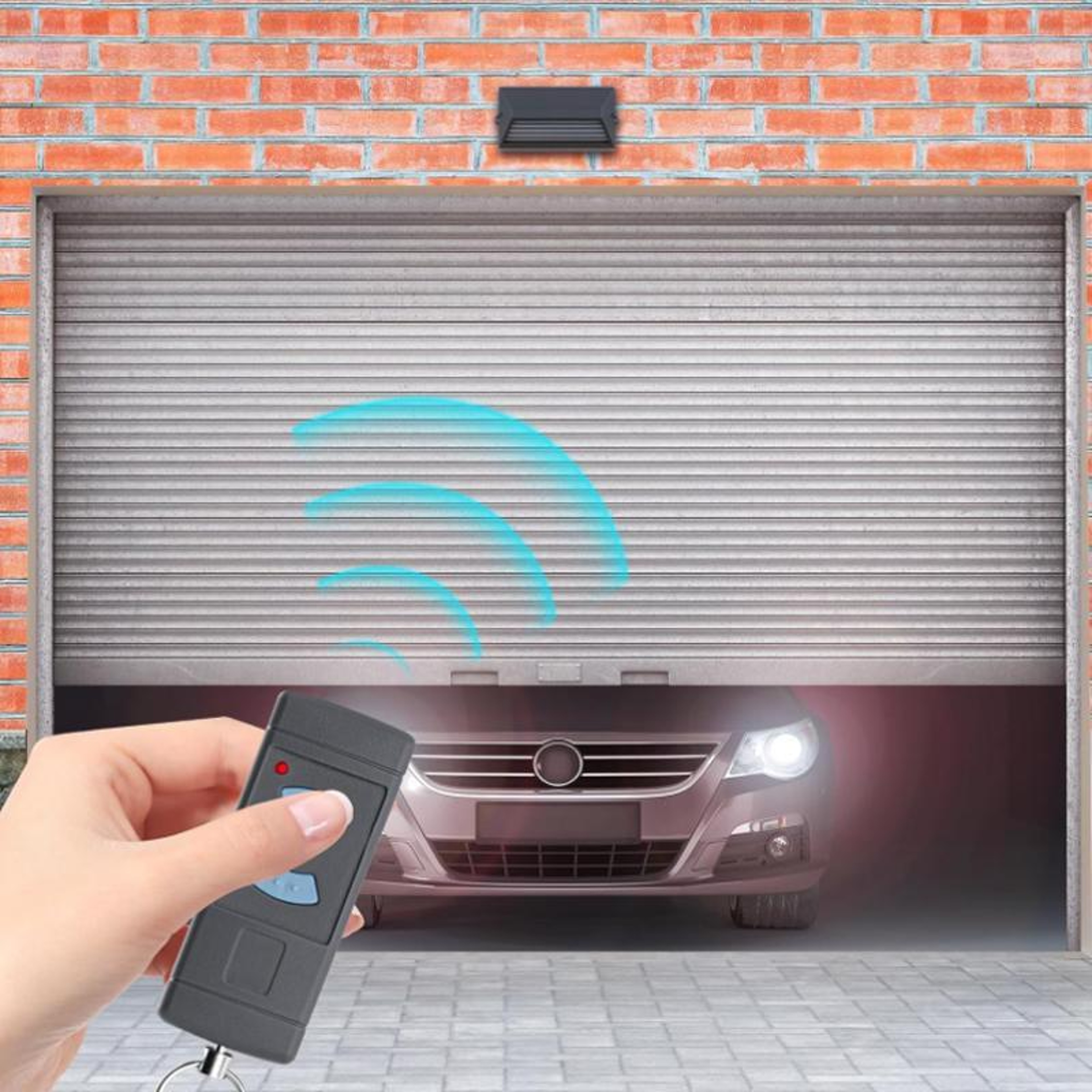 Garage Door Remote Replacement For HSE2 HSE4 With 2Button Rolling Code 4