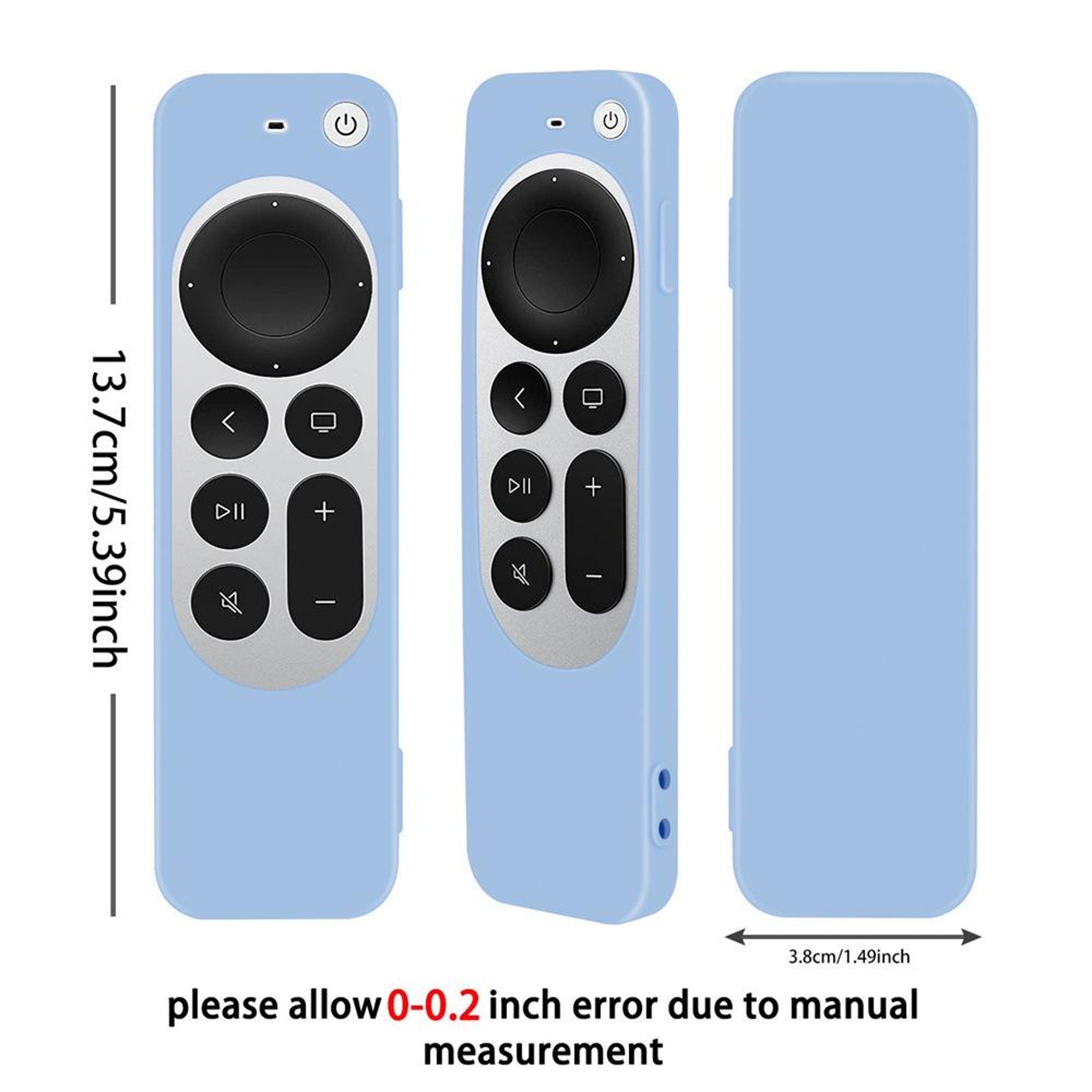 Apple TV Siri Remote Silicone Case With Protective Cover 1
