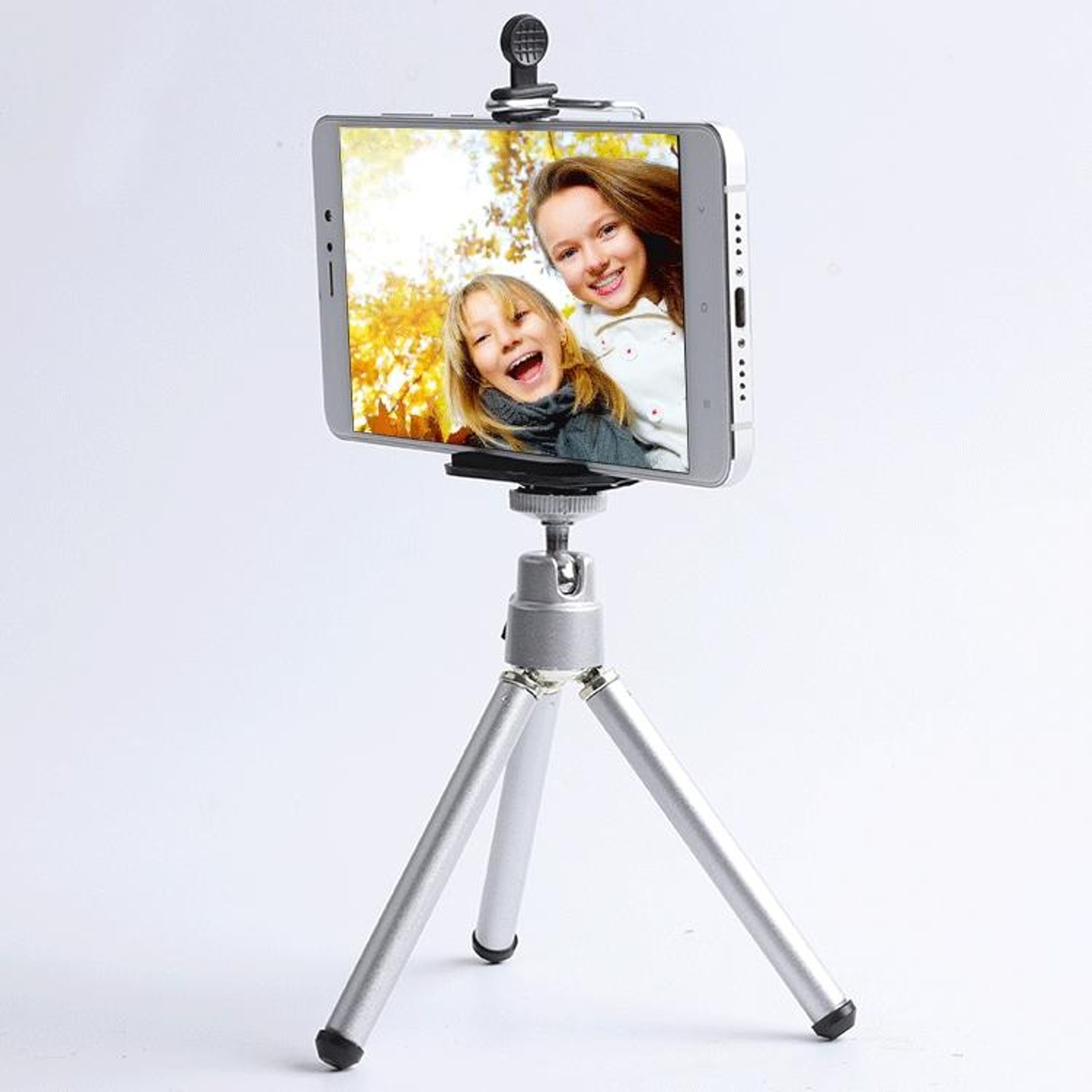 Mini Phone Tripod Portable Aluminum Camera Tripod Stand – view 5