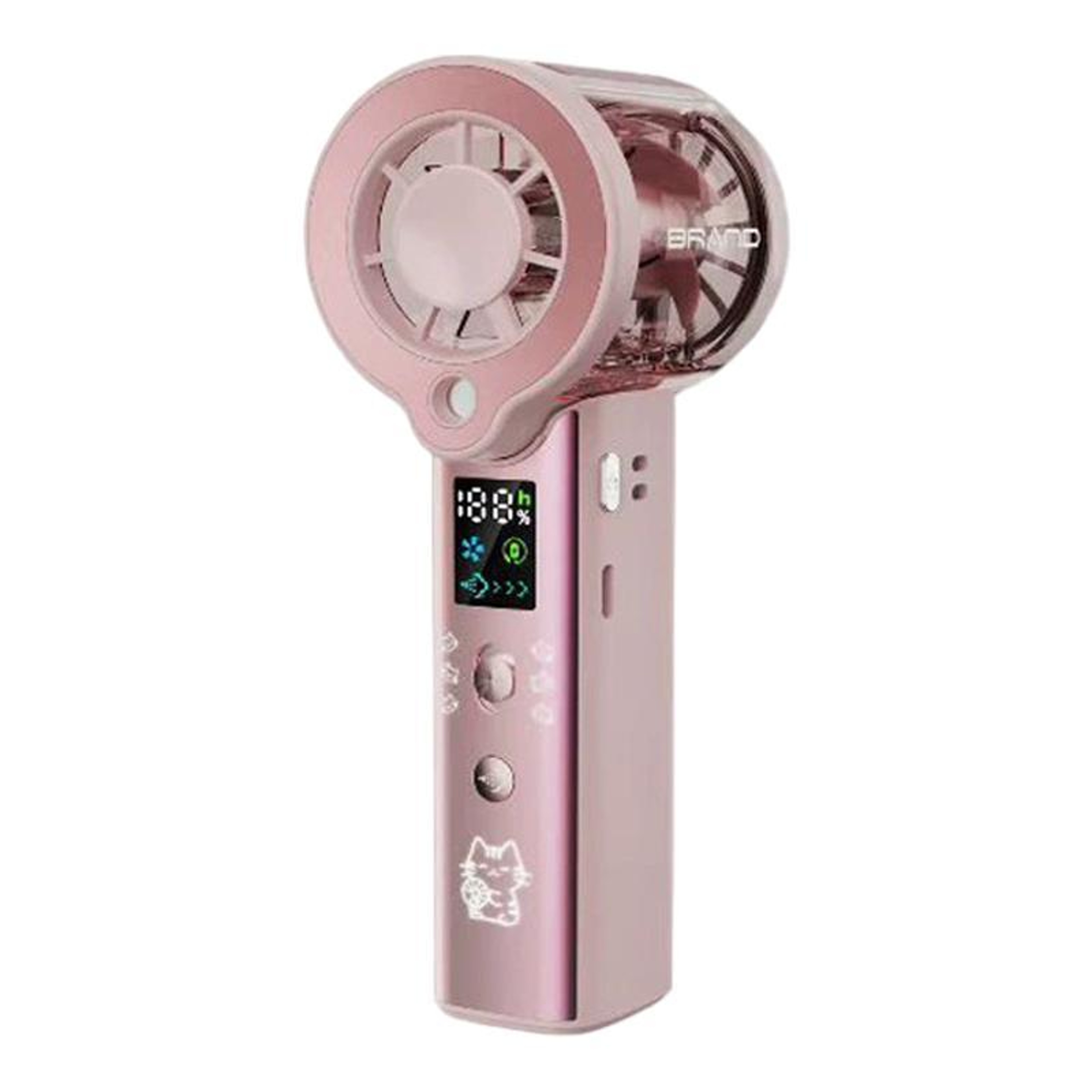 Portable Misting Fan With 100Speed Control And LED Display 12