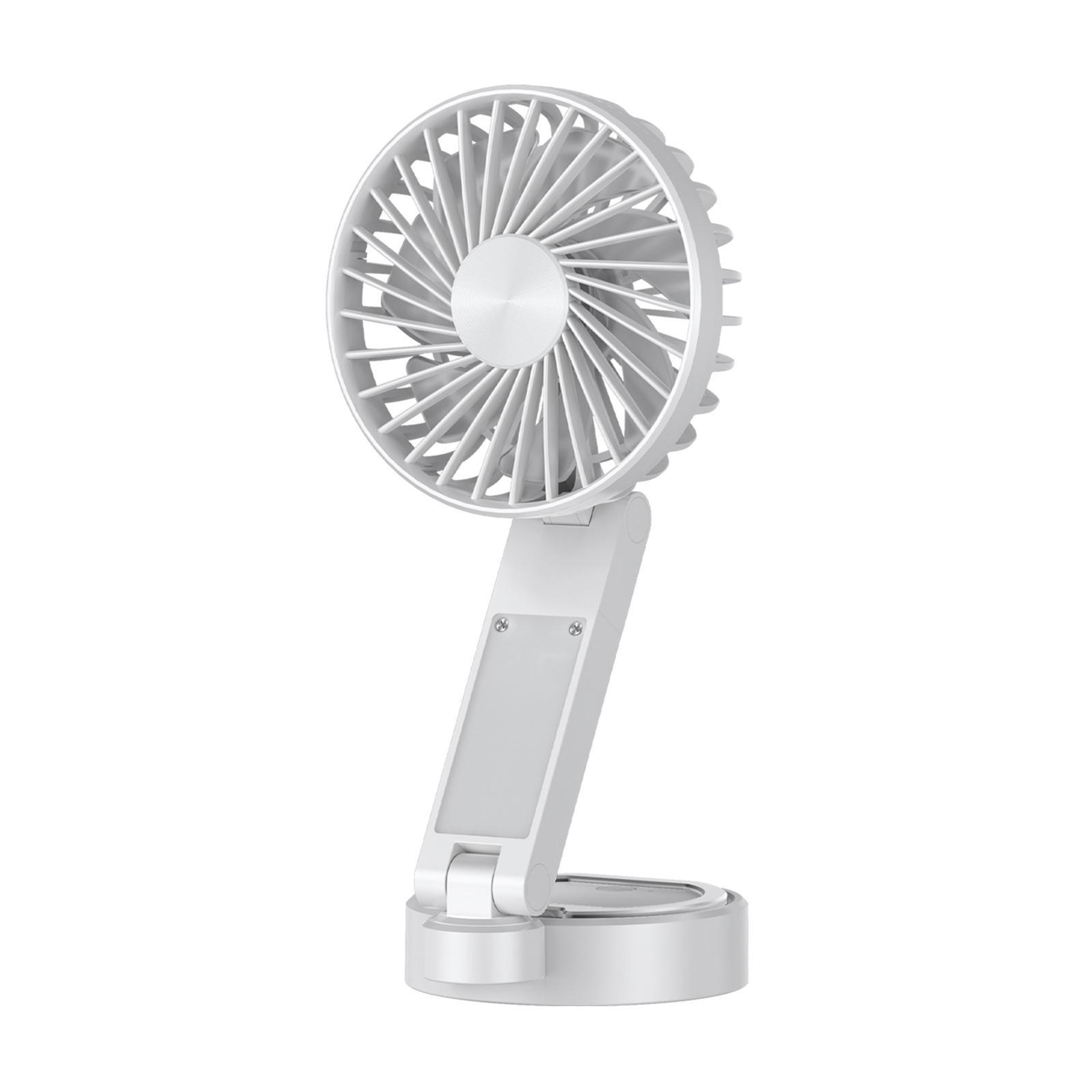 F20 Portable Folding Fan With Magnetic Phone Mount And LED Night Light 0