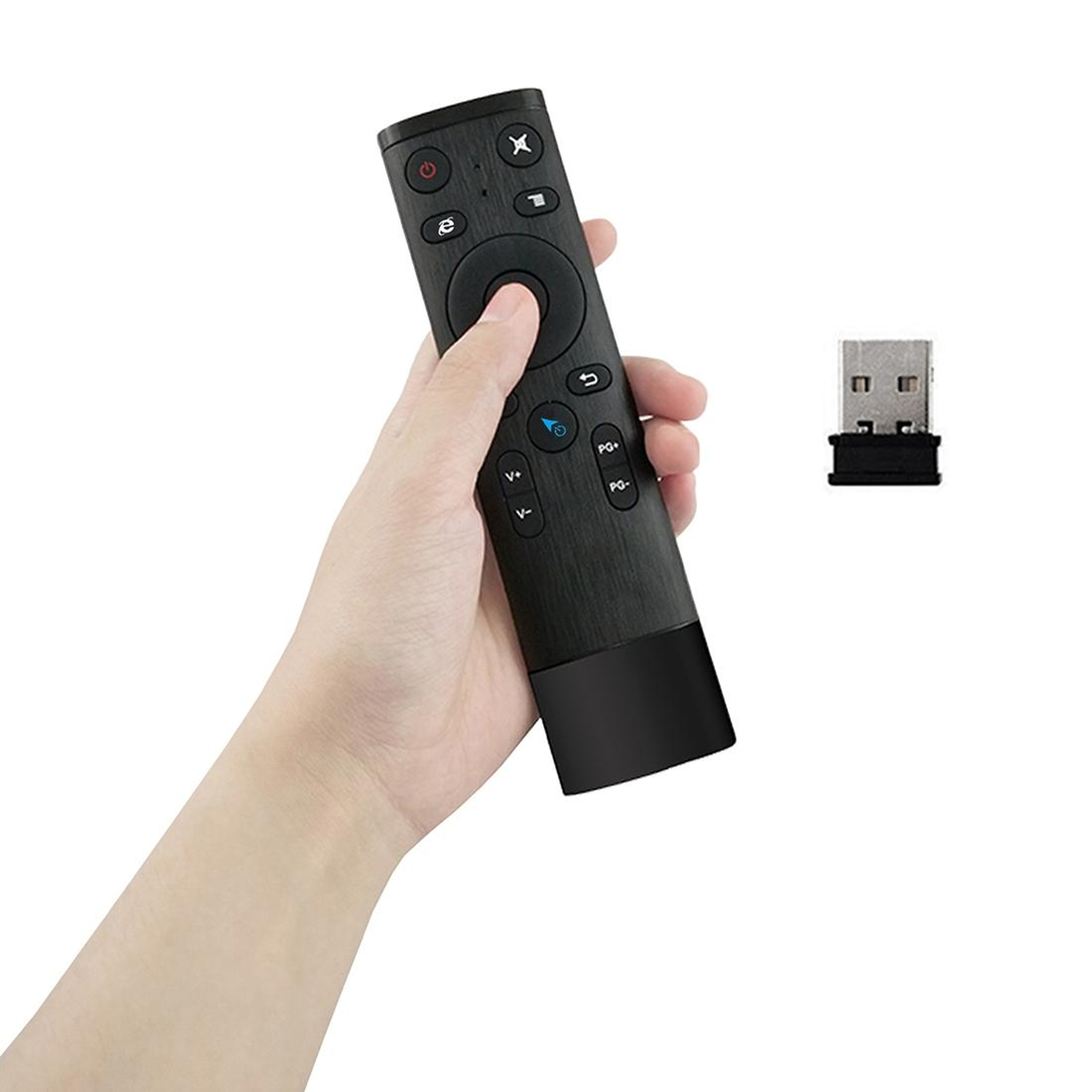 Wireless Air Mouse Remote for Smart TV, Android TV Box and PC – view 2
