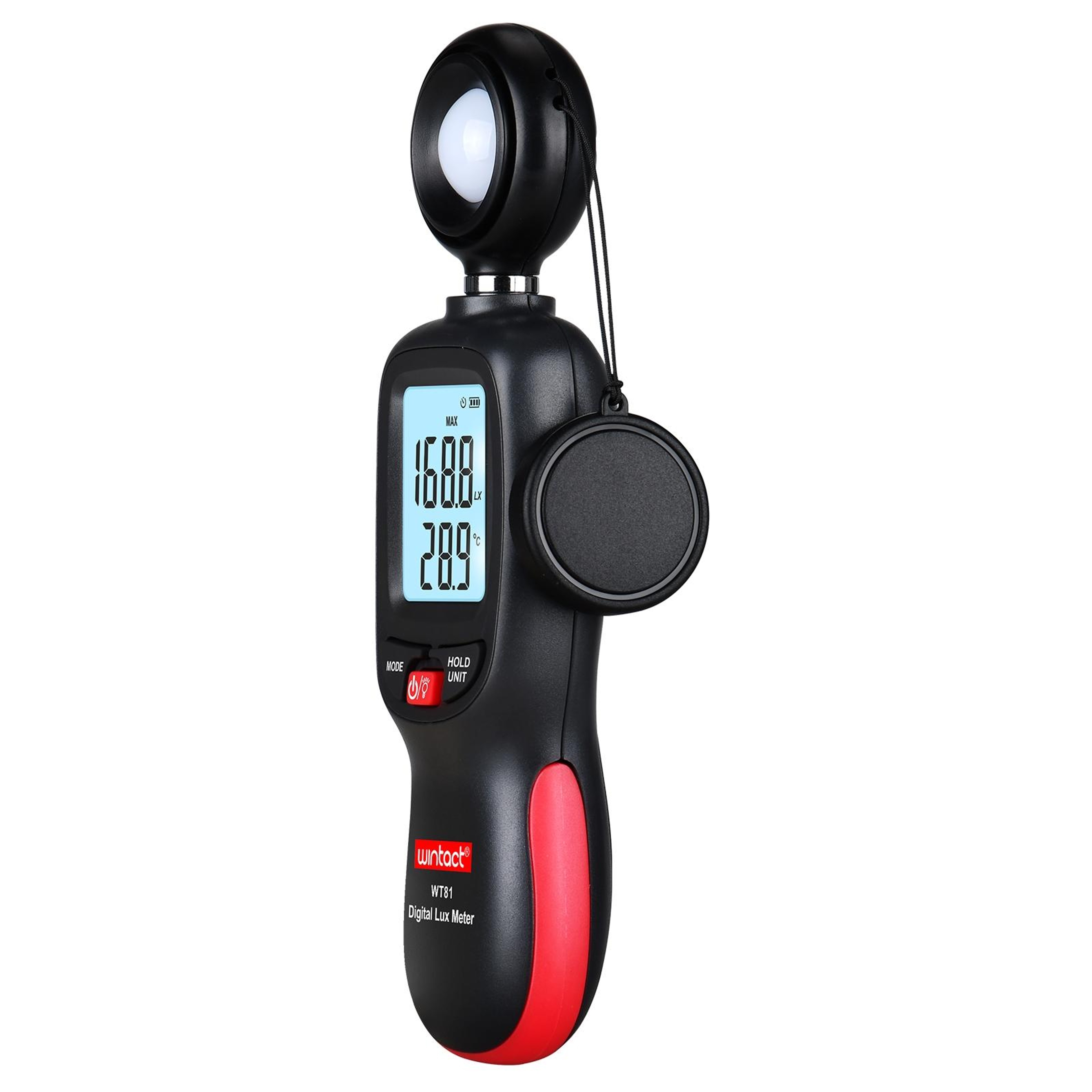 WT81 Digital Lux Meter 0–200,000 Lux Portable Light Meter – view 3