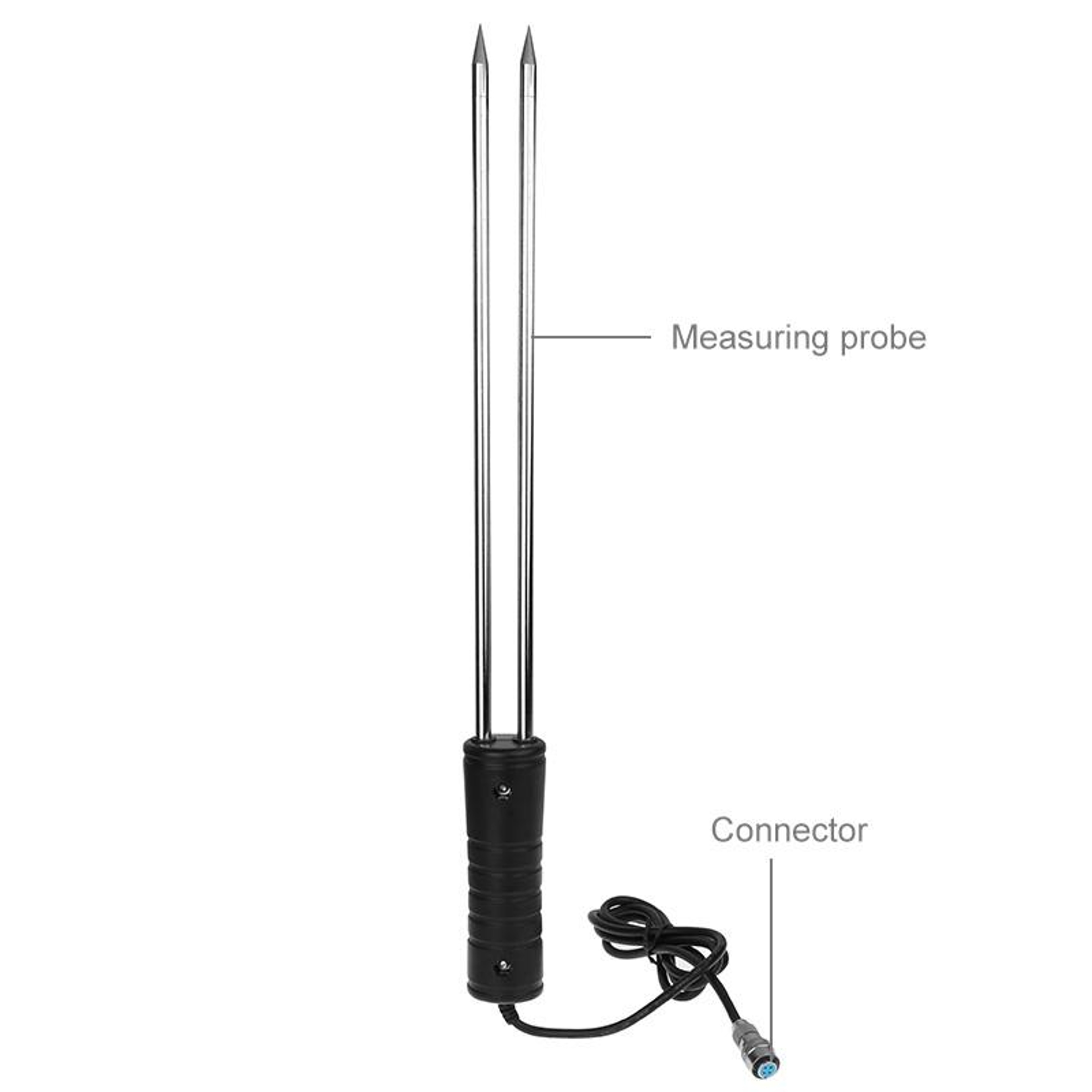 GM640 Digital Grain Moisture Meter With Temperature Tester And LCD Display 7