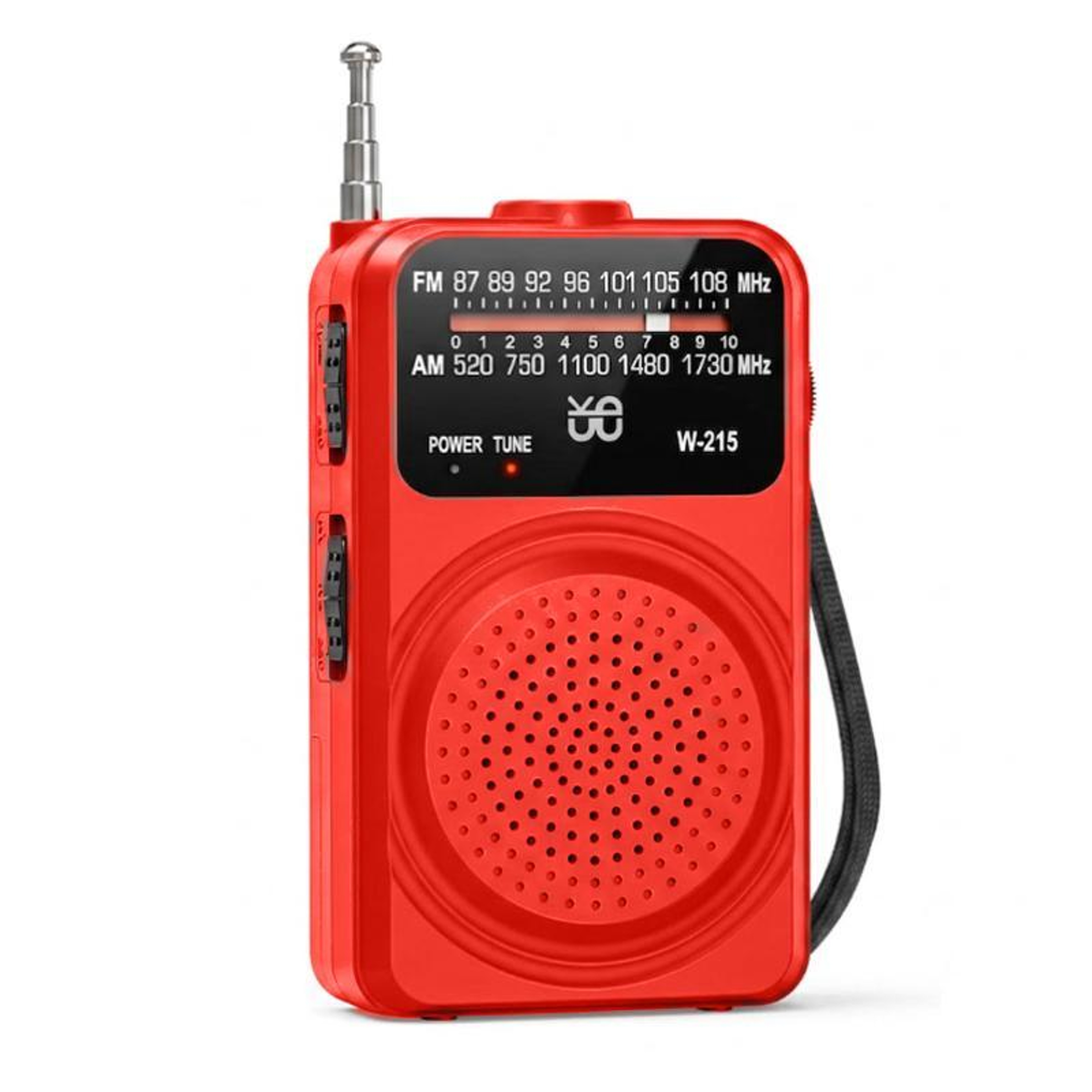 Portable AM FM Radio with LED Flashlight, DSP Reception and Pocket-Size Design – view 15