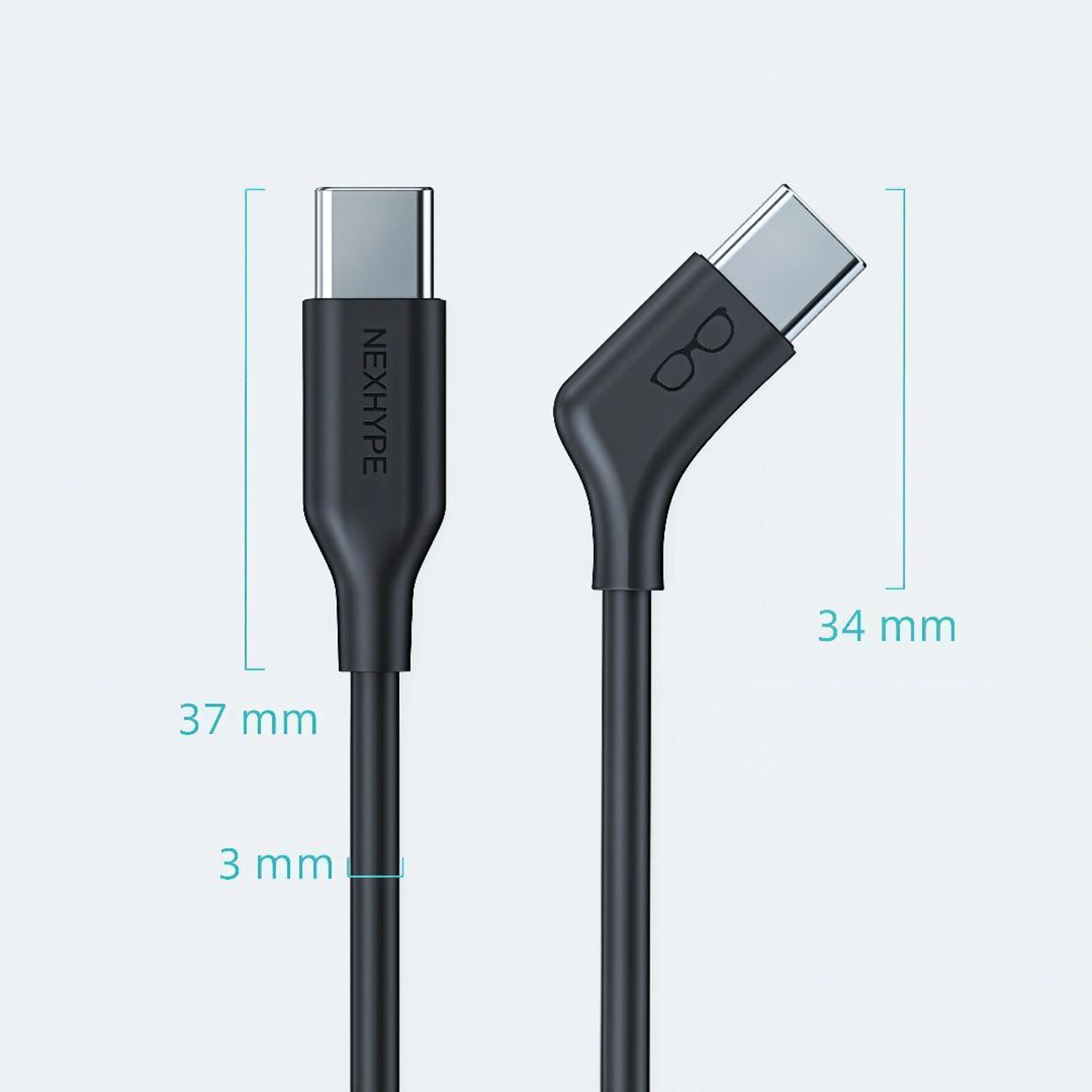 AR VR Glasses USB C Cable With 65W PD 10Gbps Data Transfer And 4K Video 6