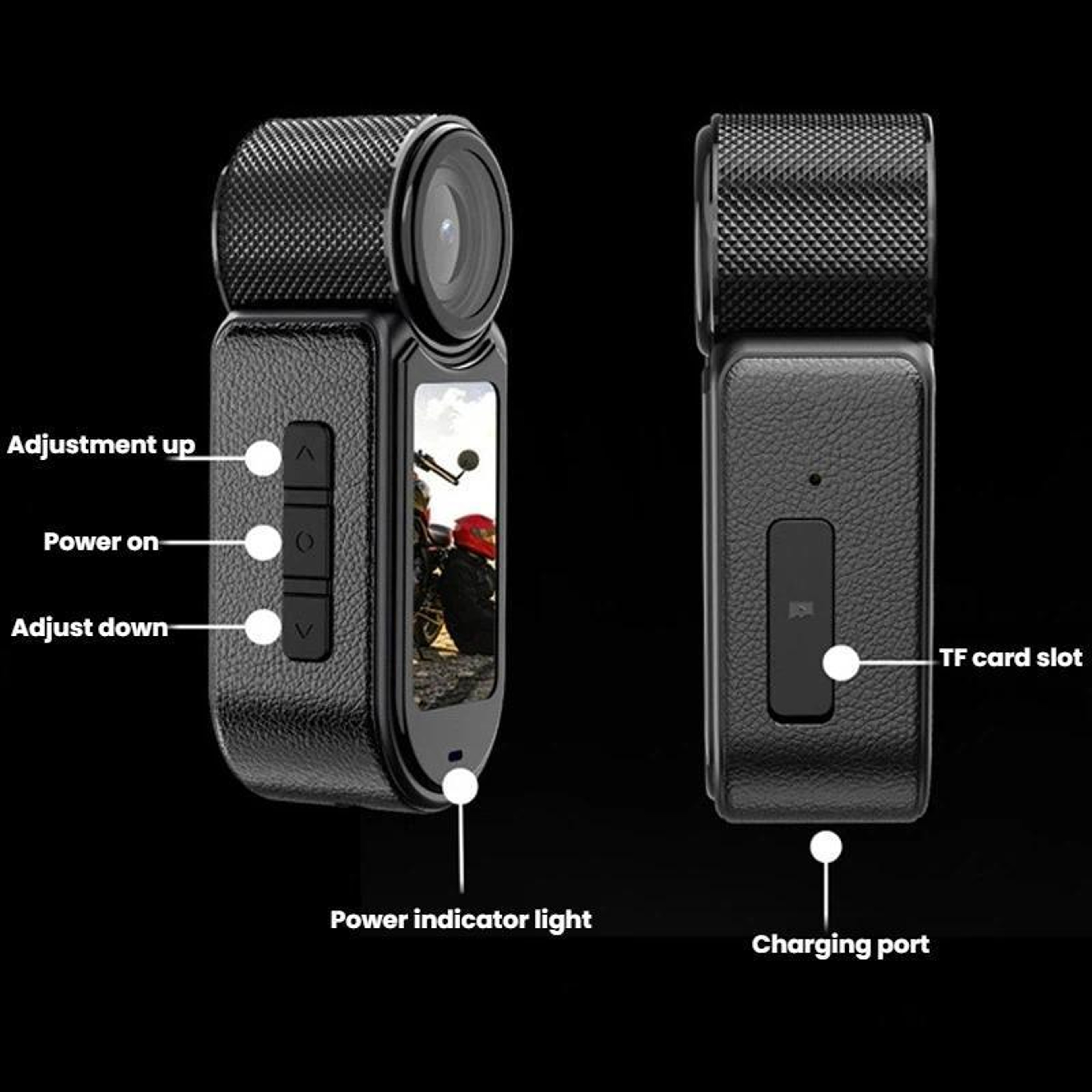 Mini Action Camera with Magnetic Neck Mount, WiFi and Image Stabilization – view 7
