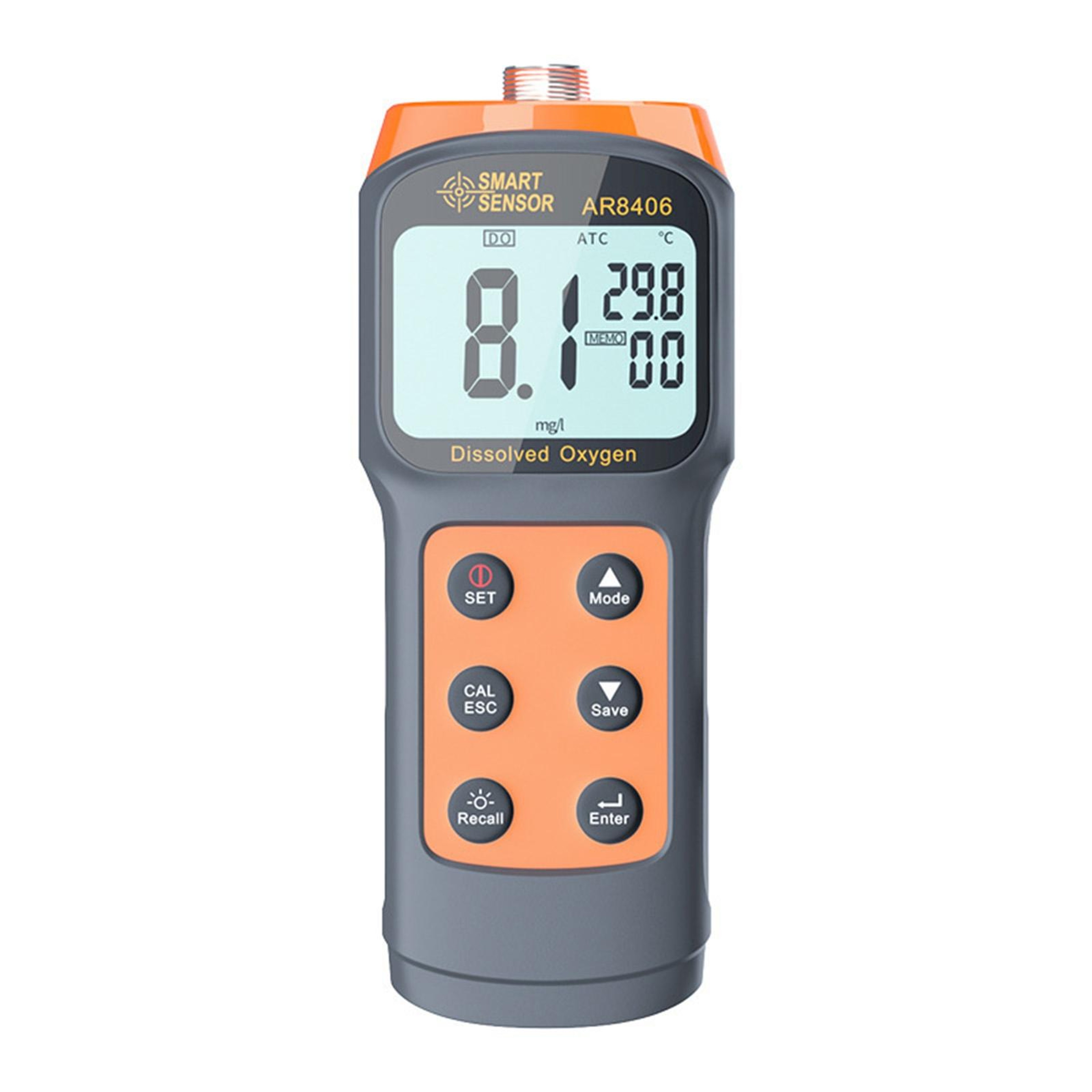 Portable Dissolved Oxygen Meter with ATC for Water Quality Testing – view 1