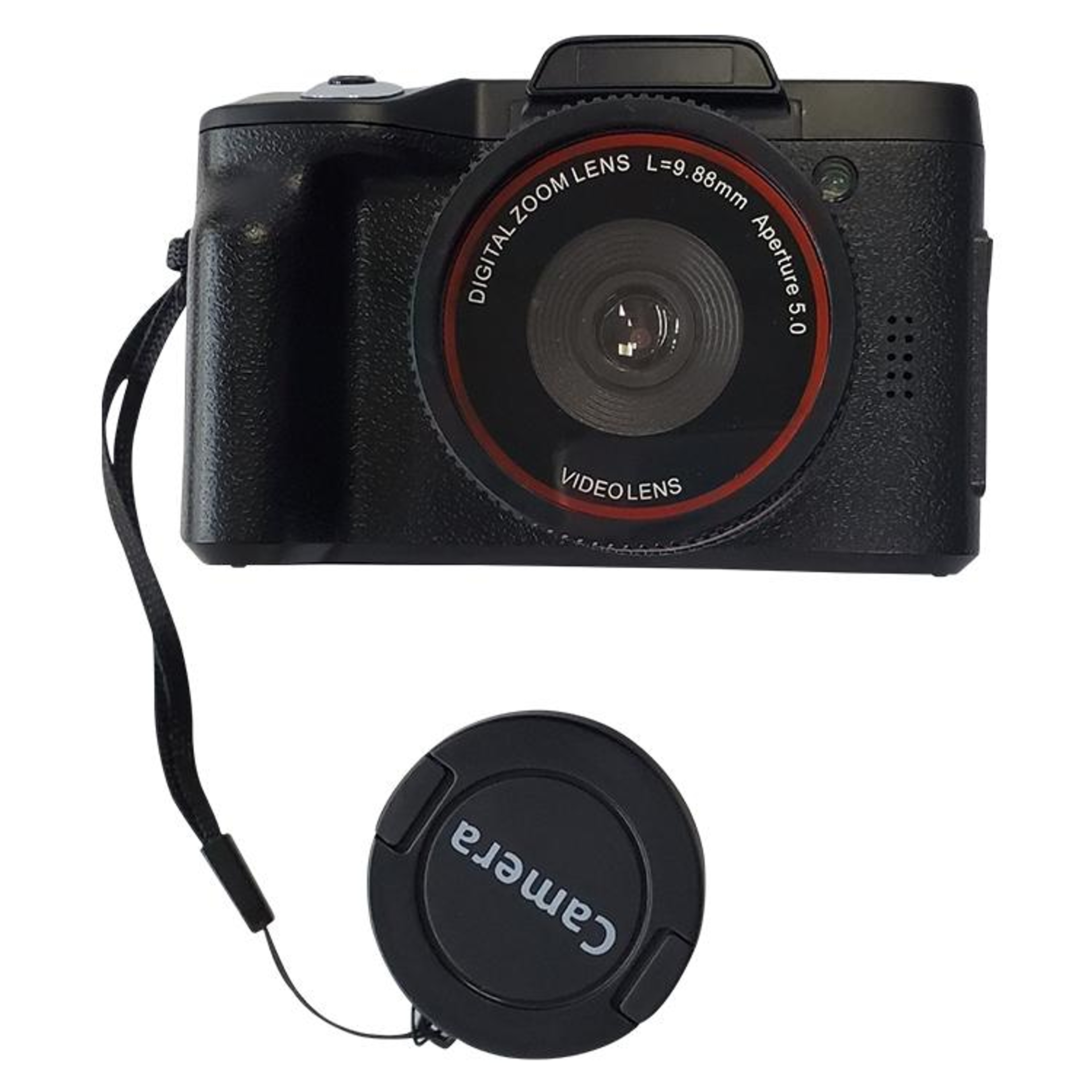 Flip Screen Selfie Camera with Fill Light, Digital Video Camera for Photos and Vlogging – view 2