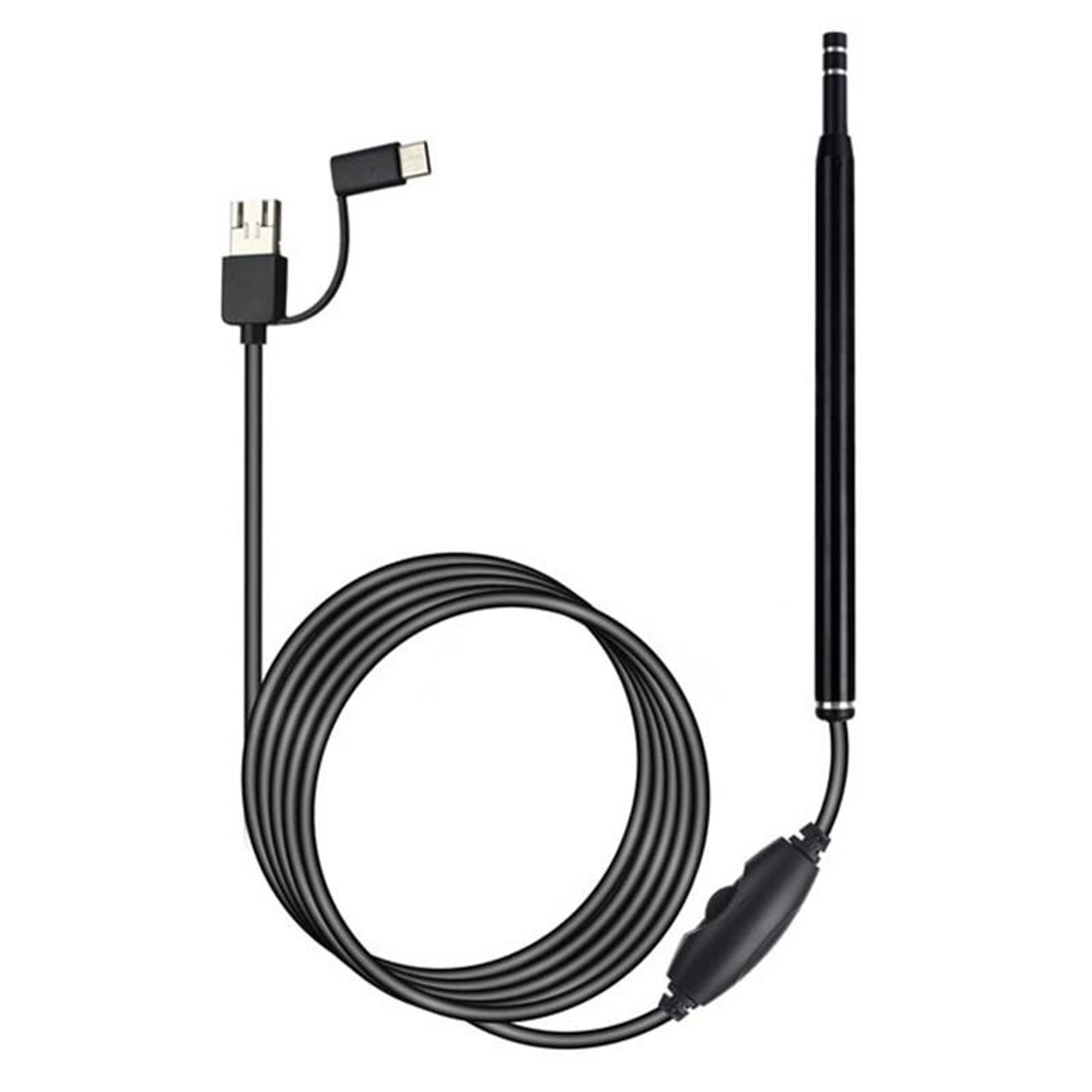 3-in-1 USB Digital Otoscope Ear Camera with 6 LED Lights for Android, Windows & Mac – view 2