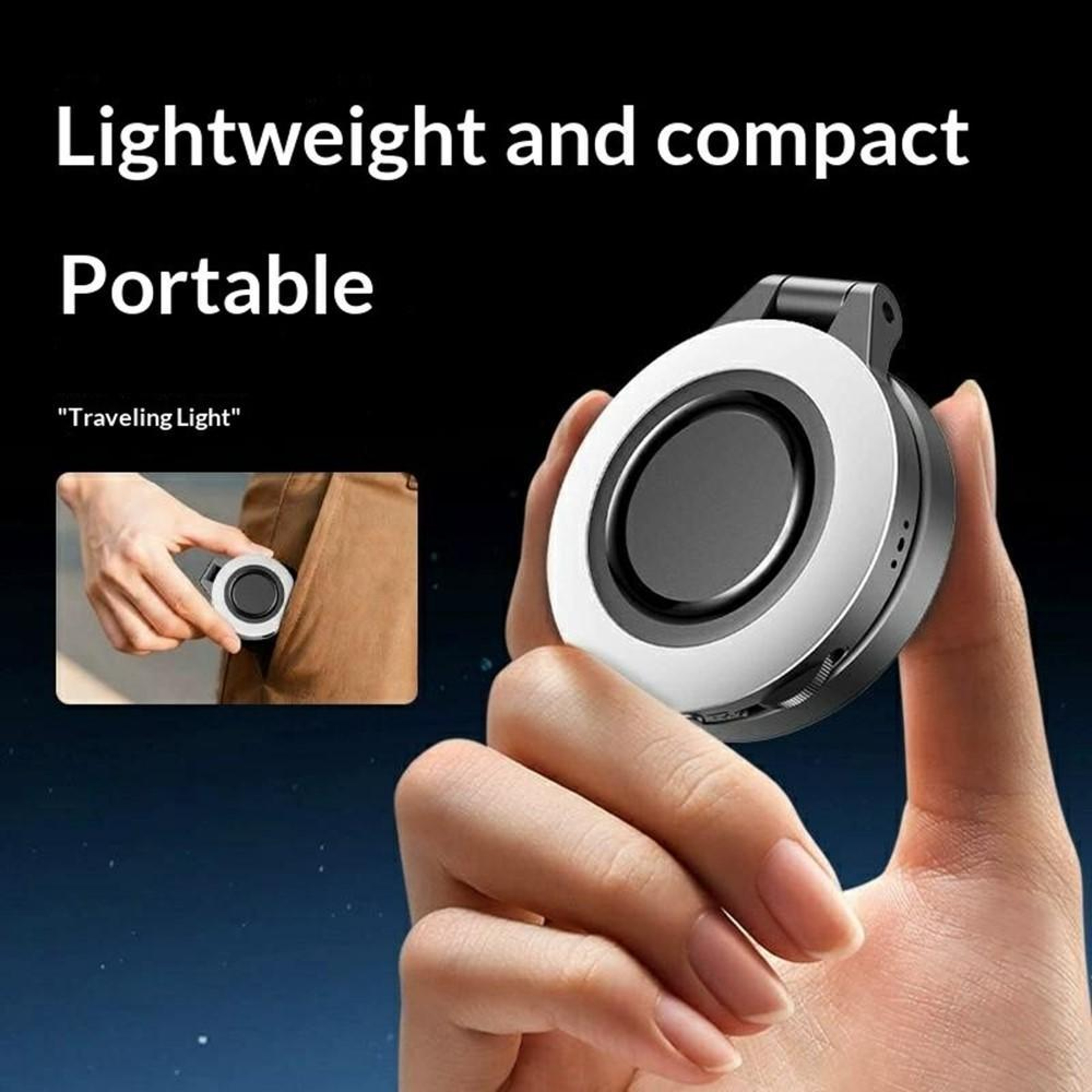 Magnetic Phone Fill Light with 3 Color Modes and Adjustable LED Selfie Lighting – view 5