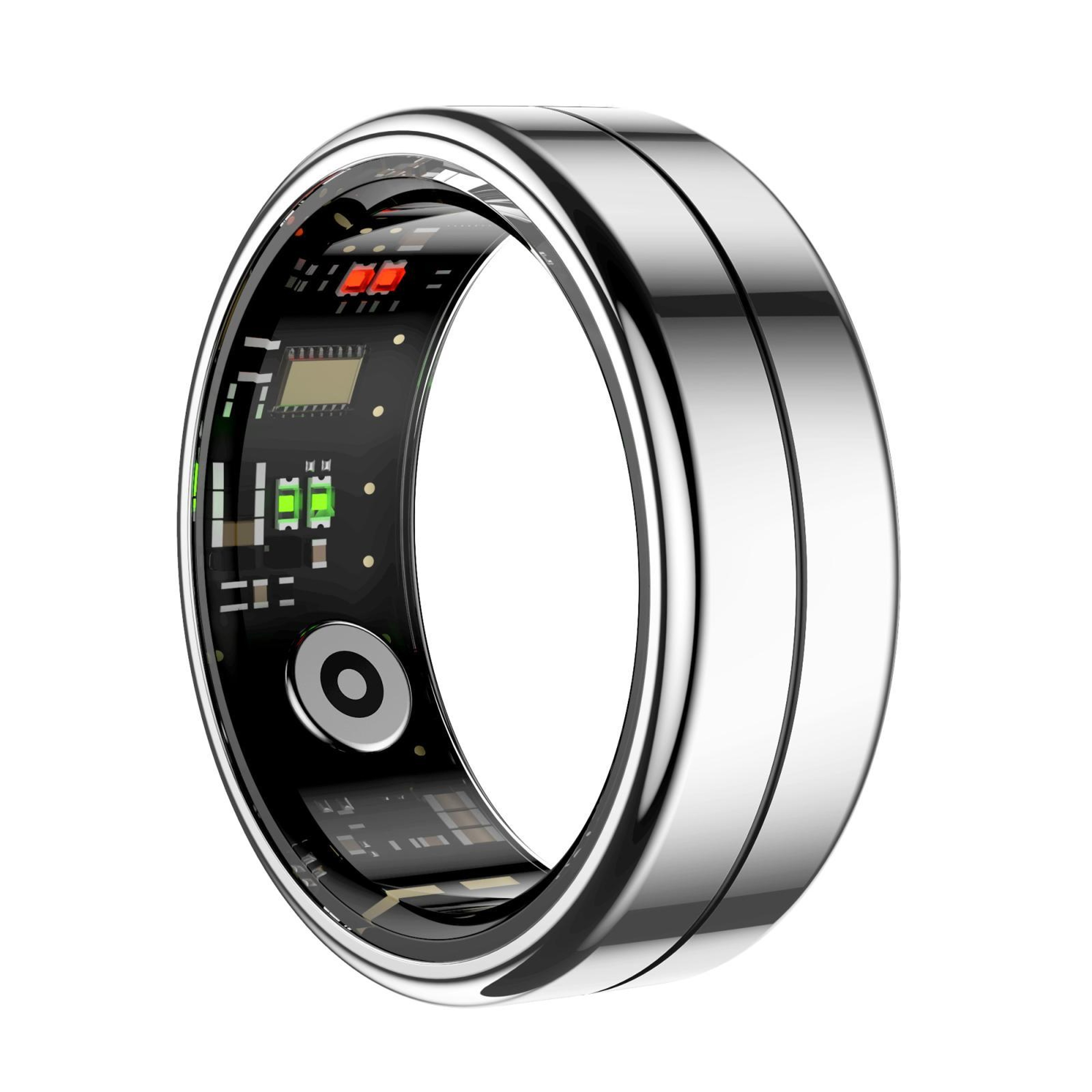 R04 Smart Ring Size 9 With Heart Rate Monitor Sleep Tracking And 5ATM Waterproof Design 12