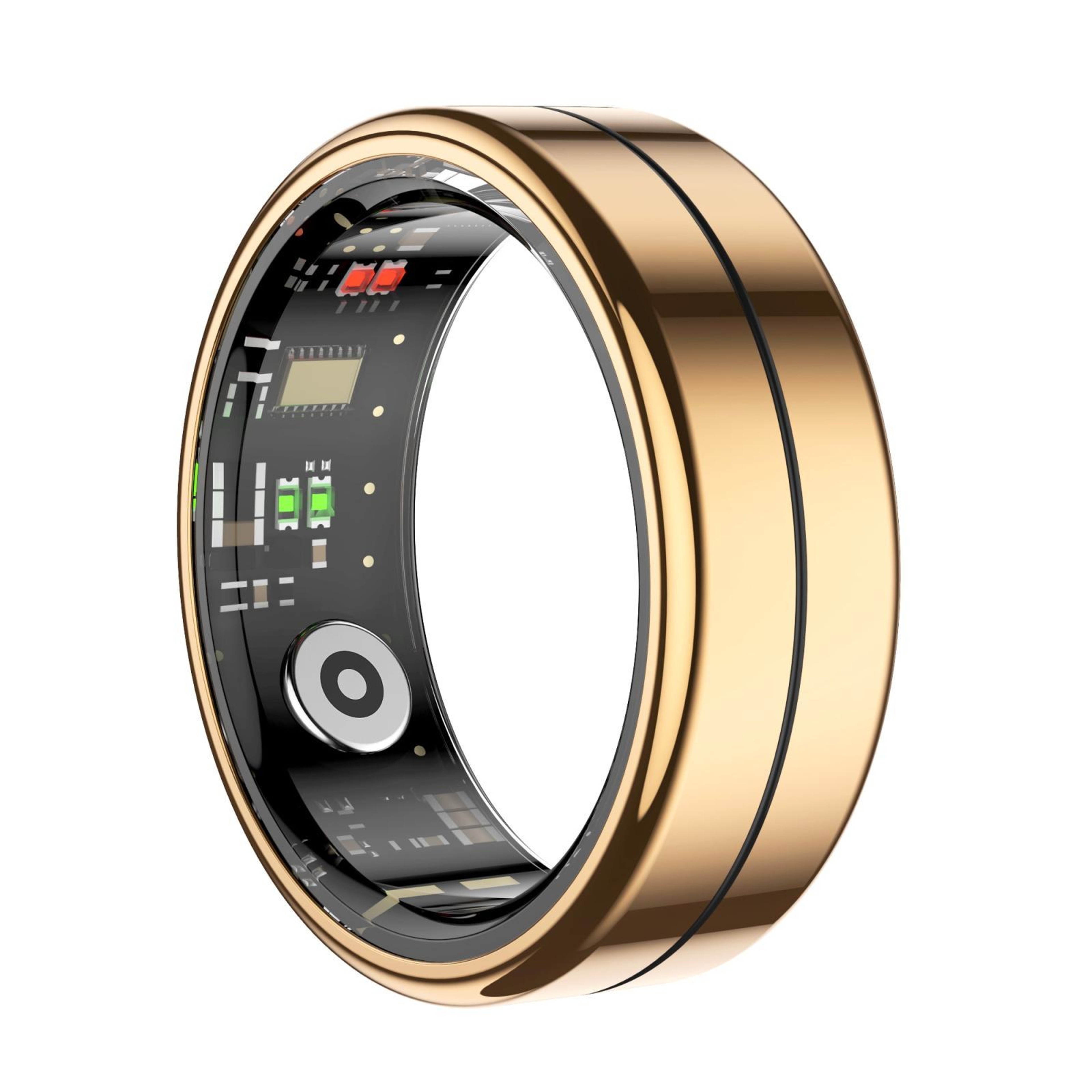 R04 Smart Ring Size 9 With Heart Rate Monitor Sleep Tracking And 5ATM Waterproof Design 11