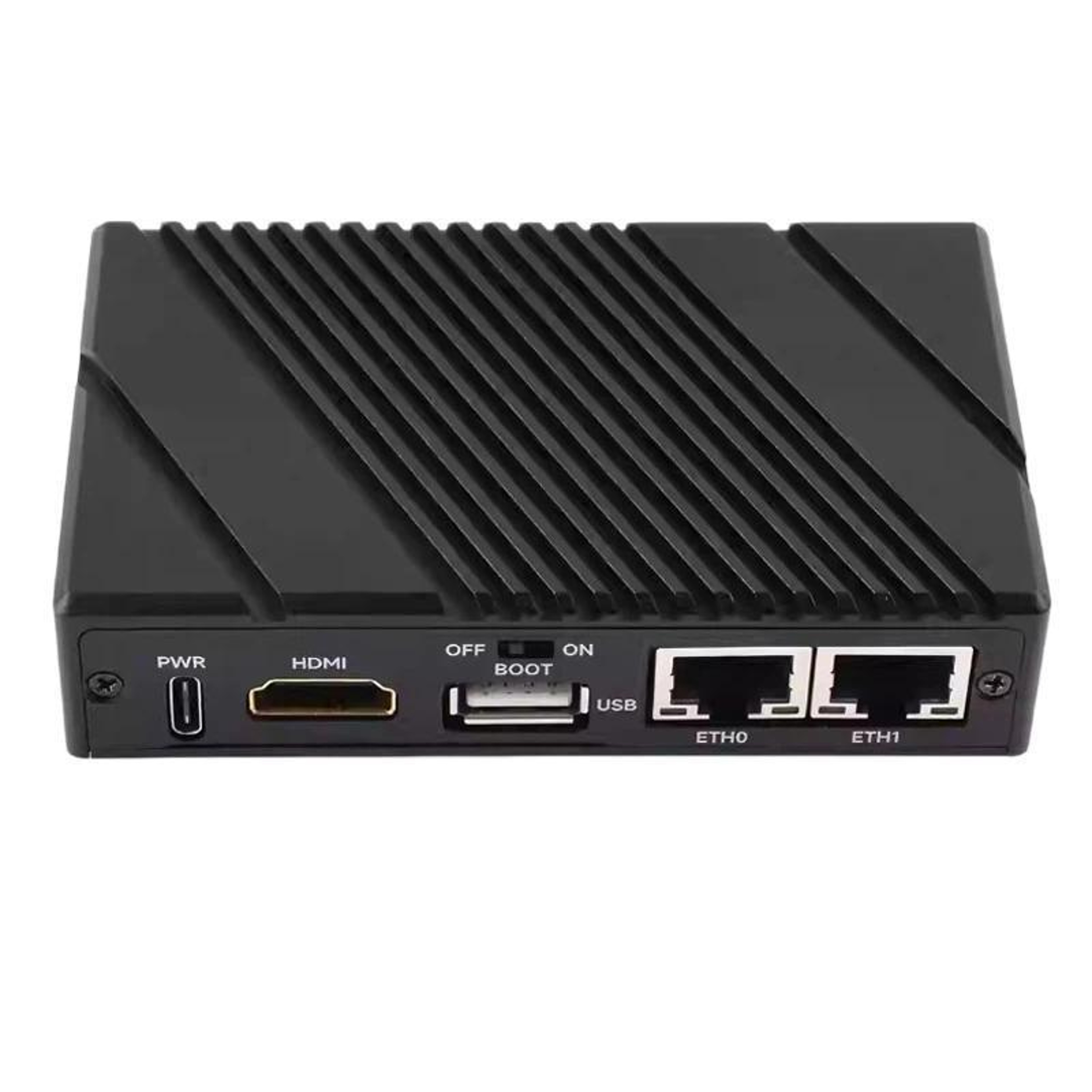 Raspberry Pi CM5 Mini Computer with 2.5G Ethernet, Dual RJ45 and 4K HDMI – view 1