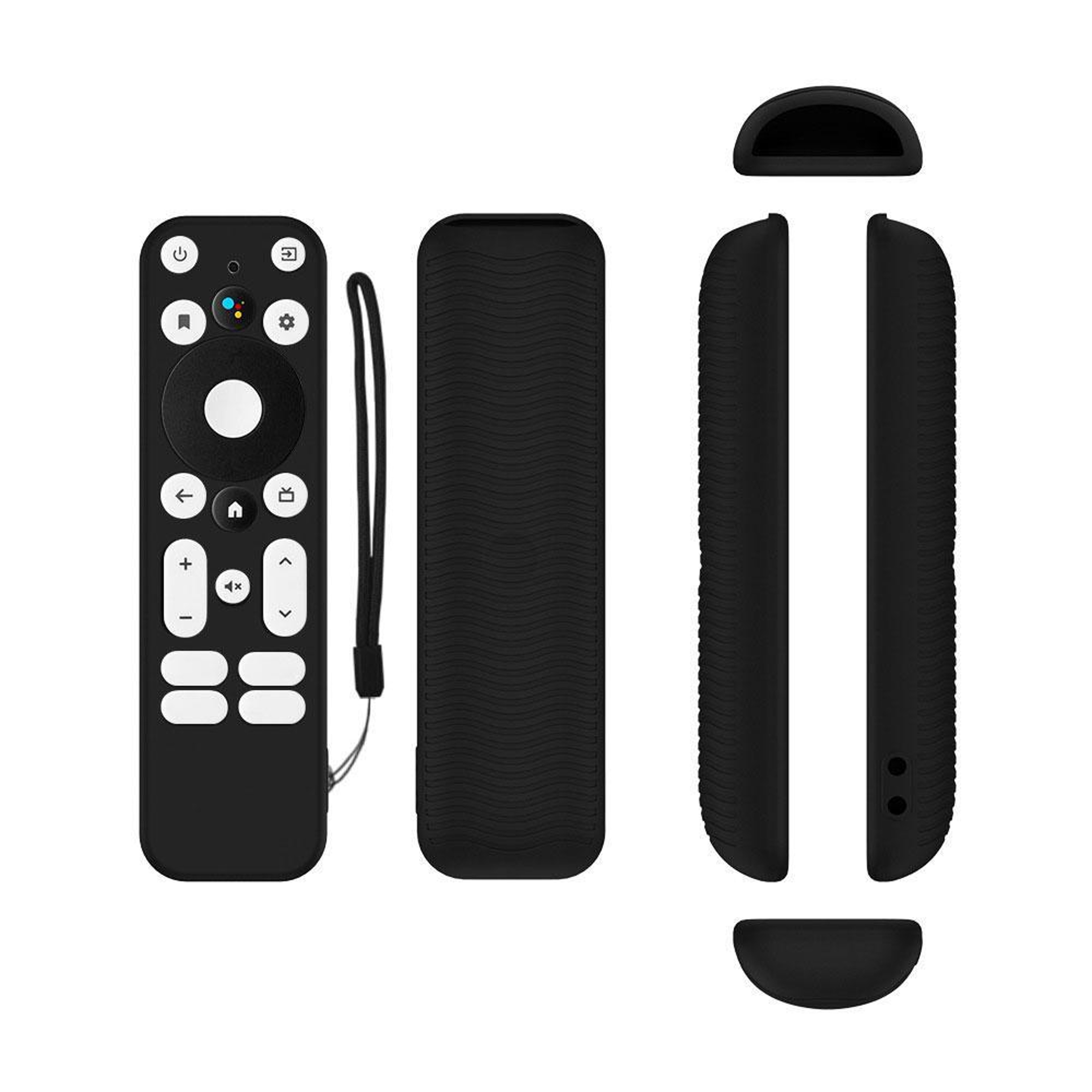 Android TV 4K UHD Remote Control Cover Shockproof Silicone AntiSlip Case 5