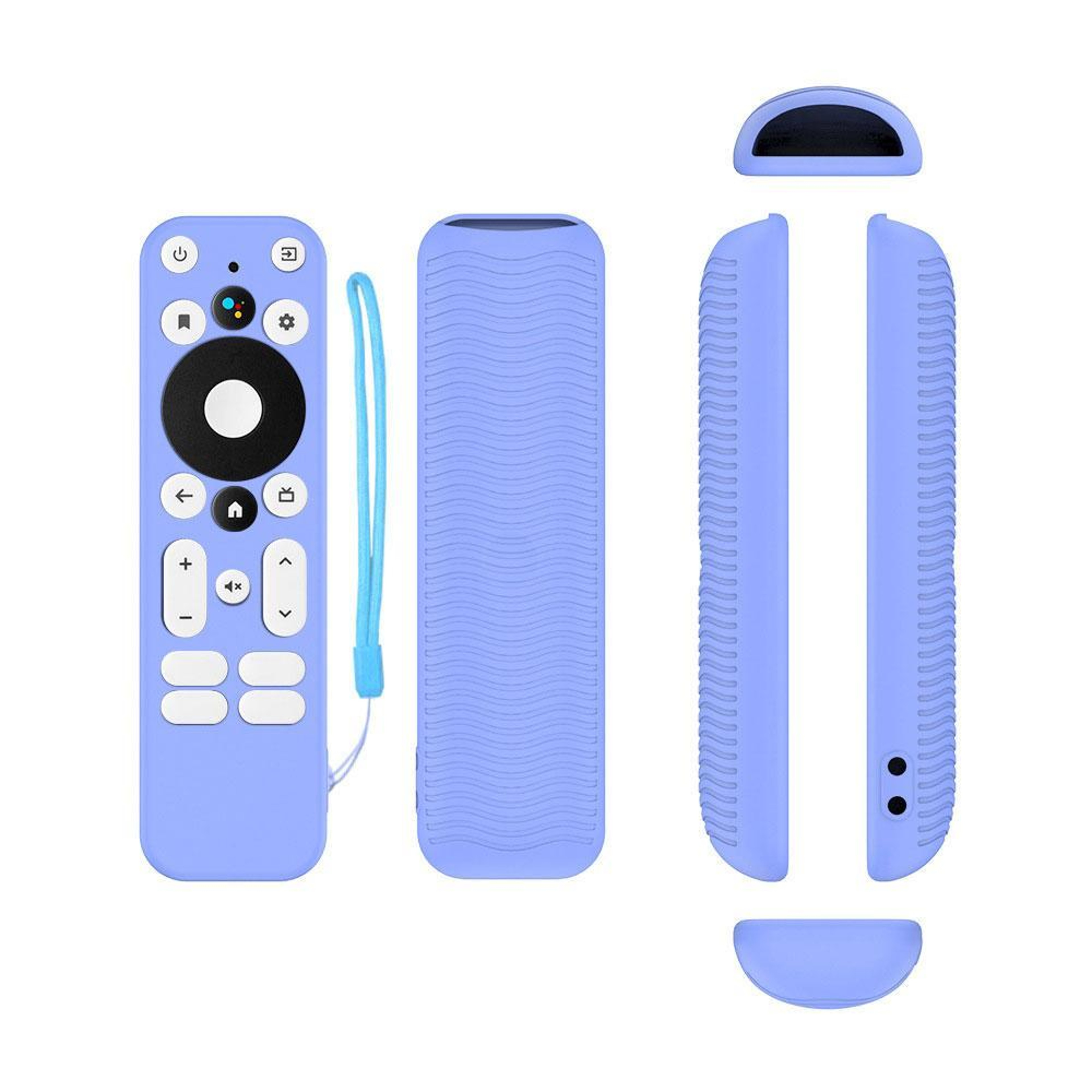 Android TV 4K UHD Remote Control Cover Shockproof Silicone AntiSlip Case 8