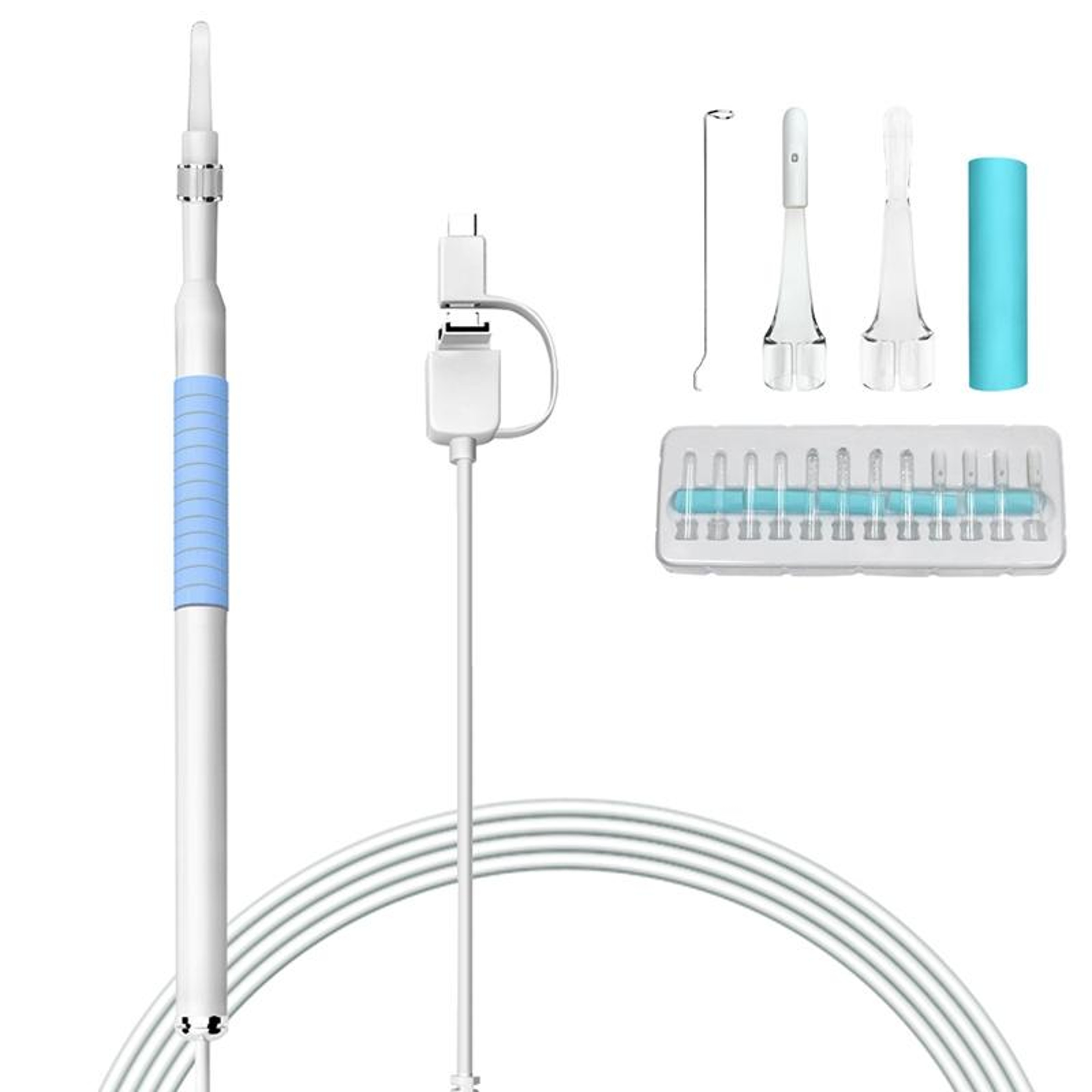HD Ear Wax Removal Camera with 6 LED Lights and 5.5mm Digital Otoscope – view 12